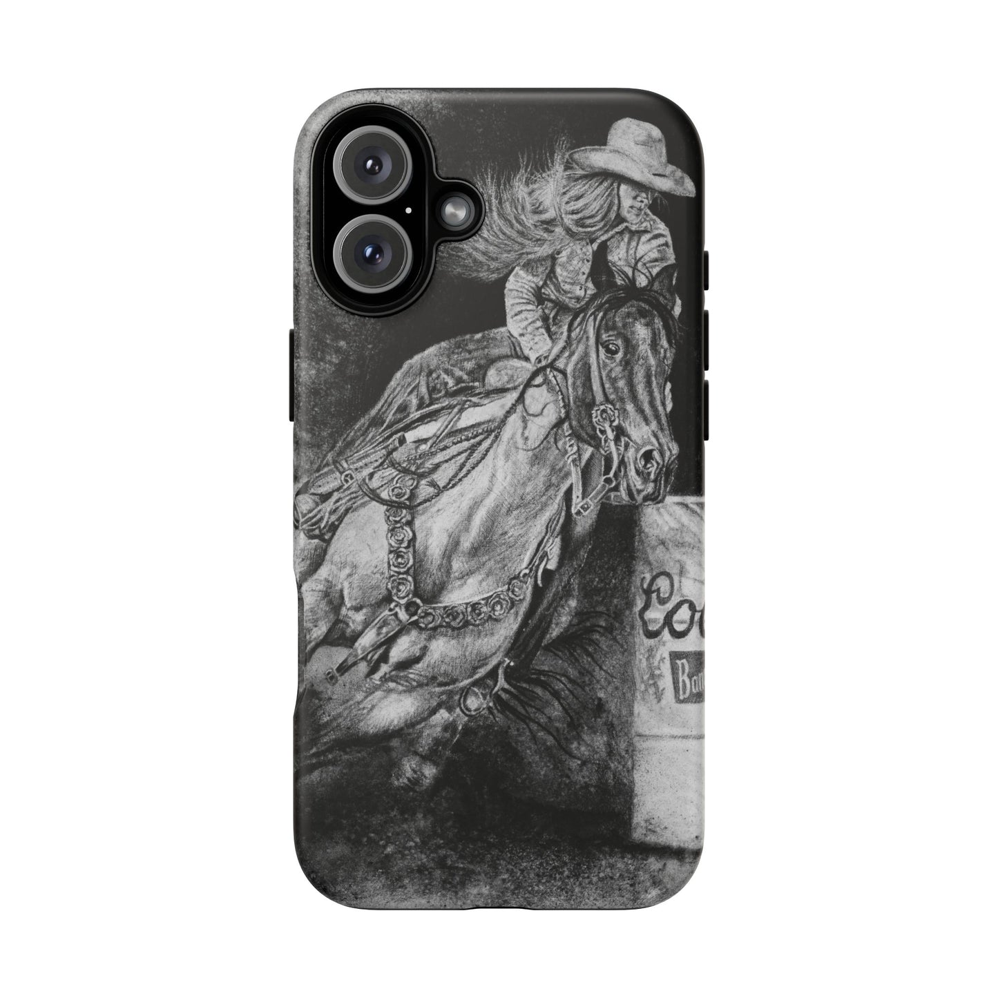 Sophie's Run. Rodeo Barrel Racer Phone Case