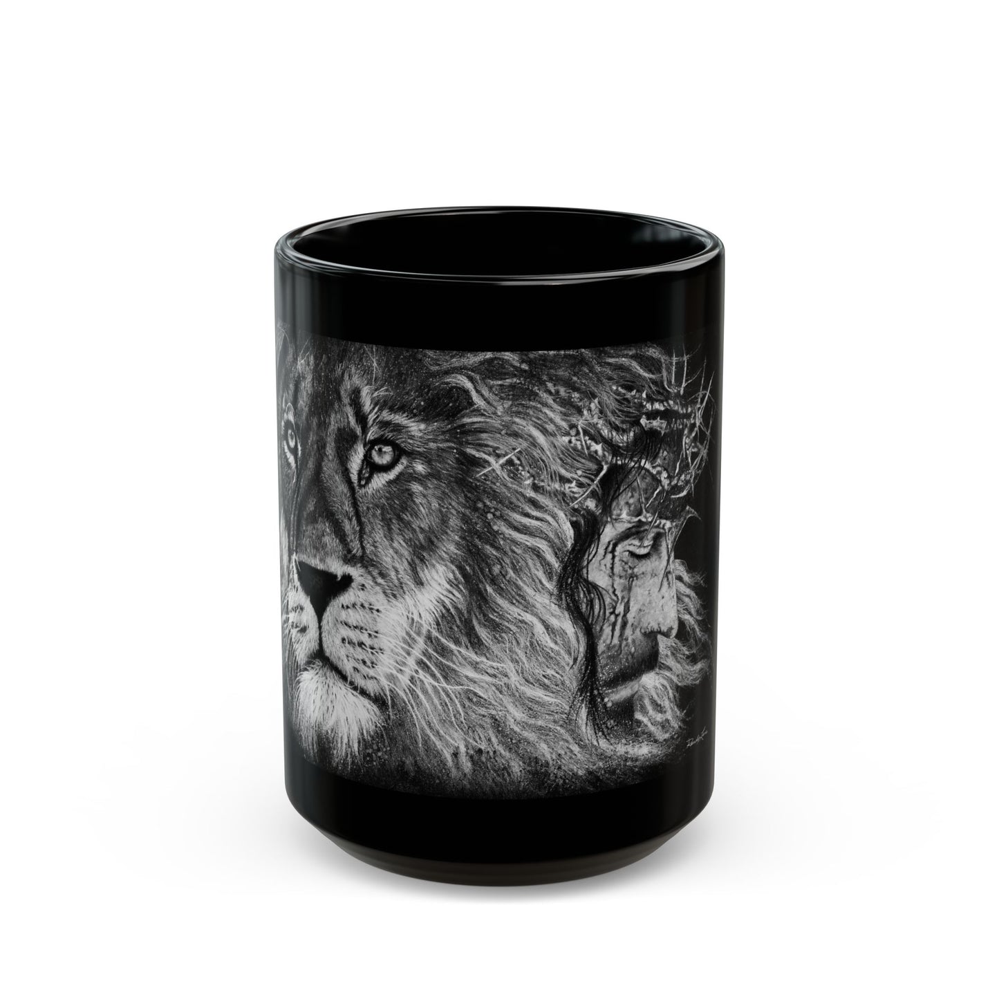 Lion King, Black Mug