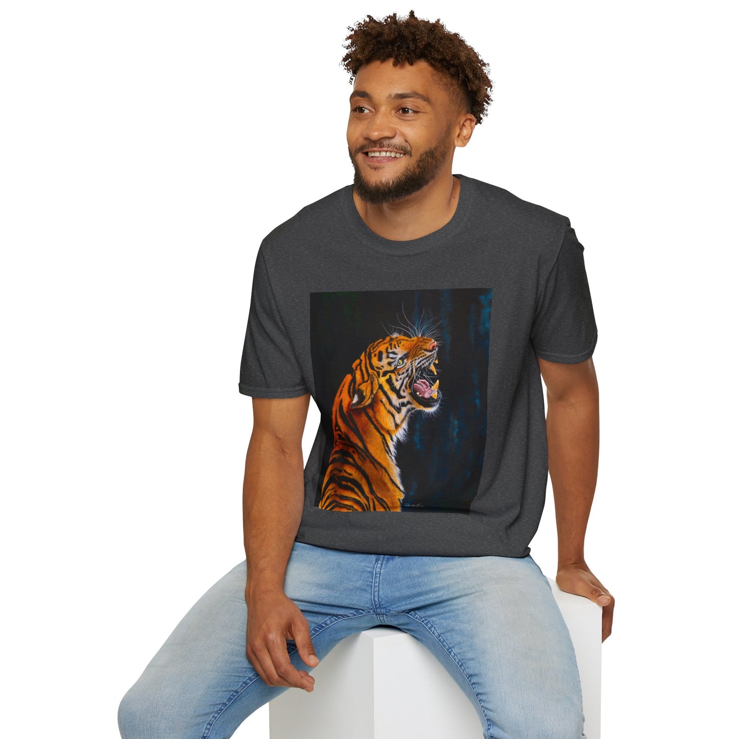 Beautifully Bold, Tiger Roar Unisex Softstyle T-Shirt