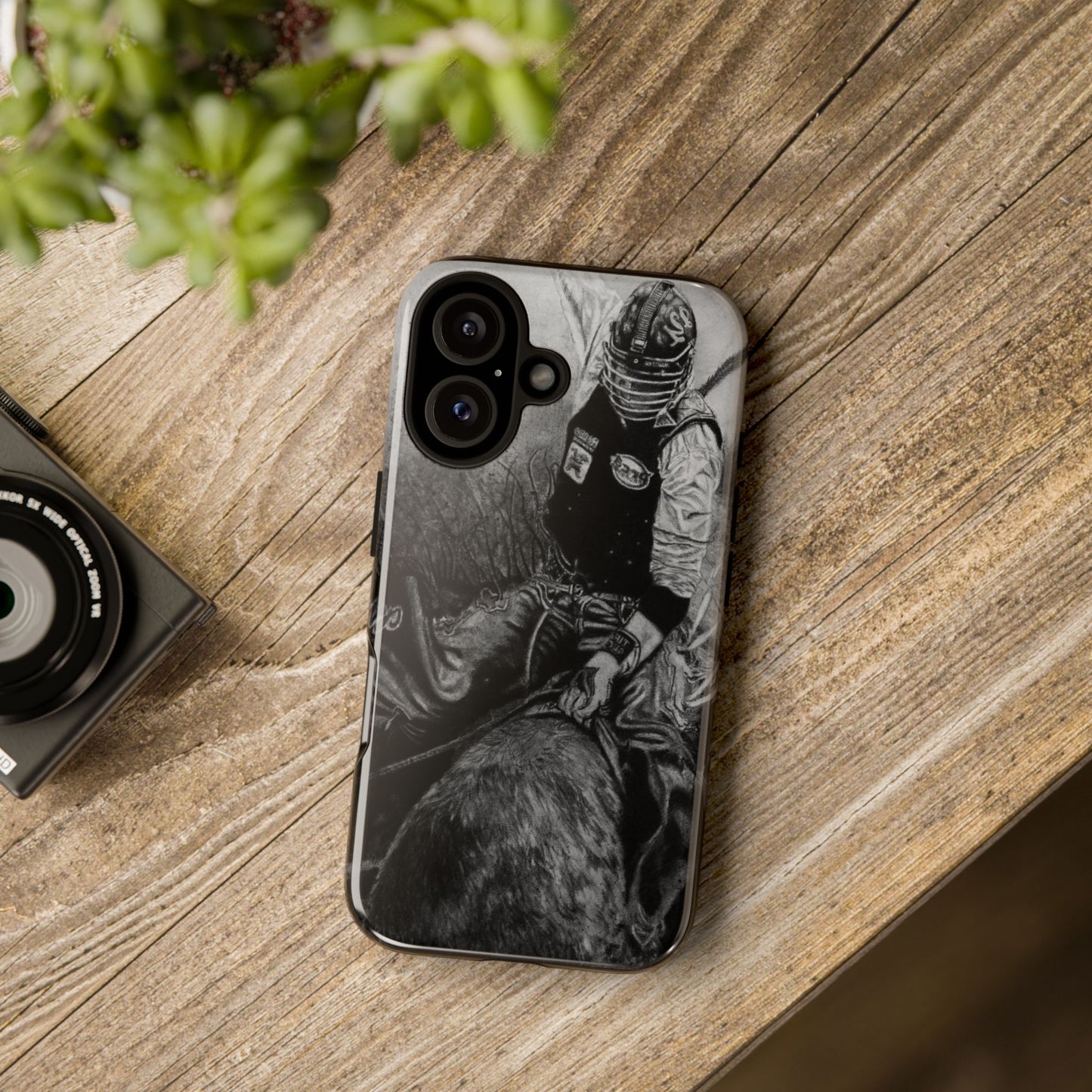 Gettin Frosty. Bull Rider Tough Cases: Durable Phone Case