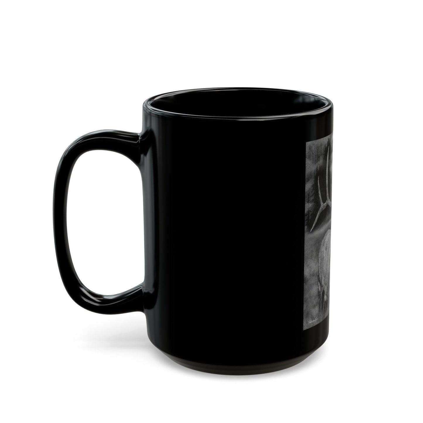 Mountain Music, Elk Black Mug