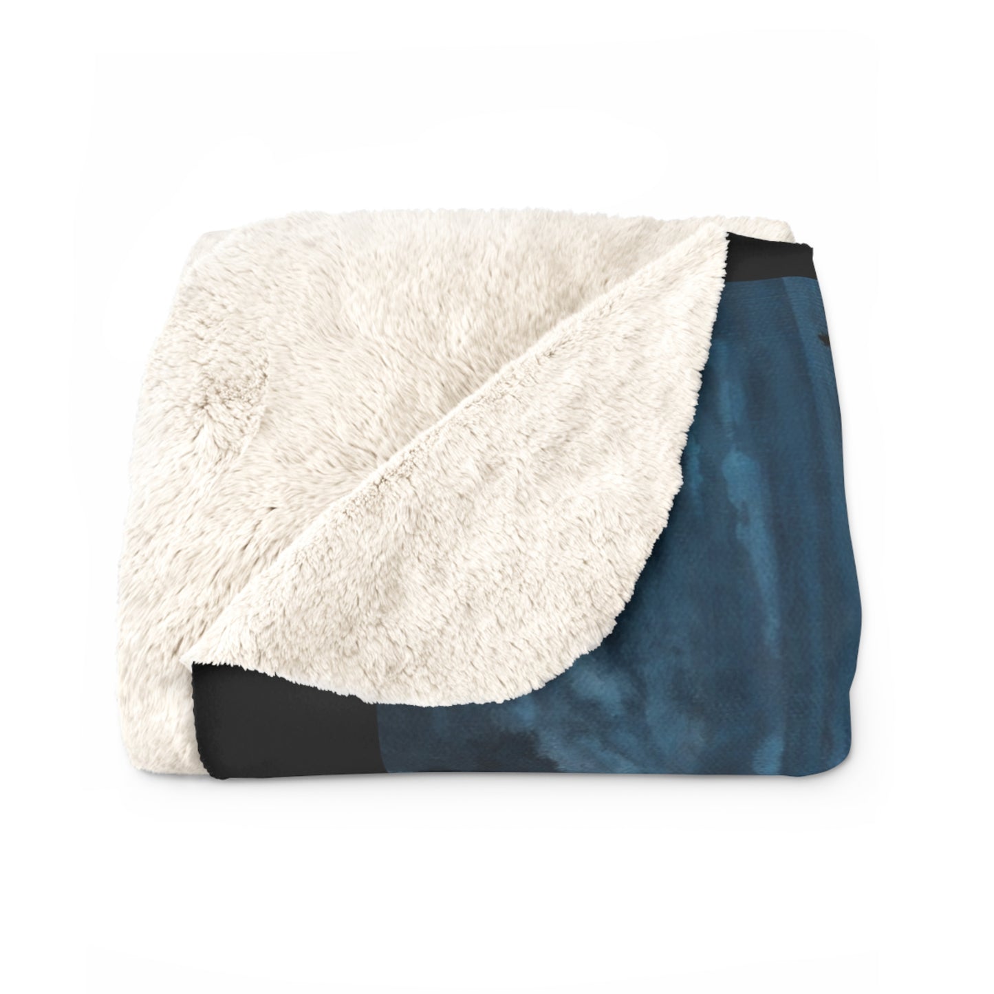 Sunset Serenade, Cozy Elk Sherpa Fleece Blanket