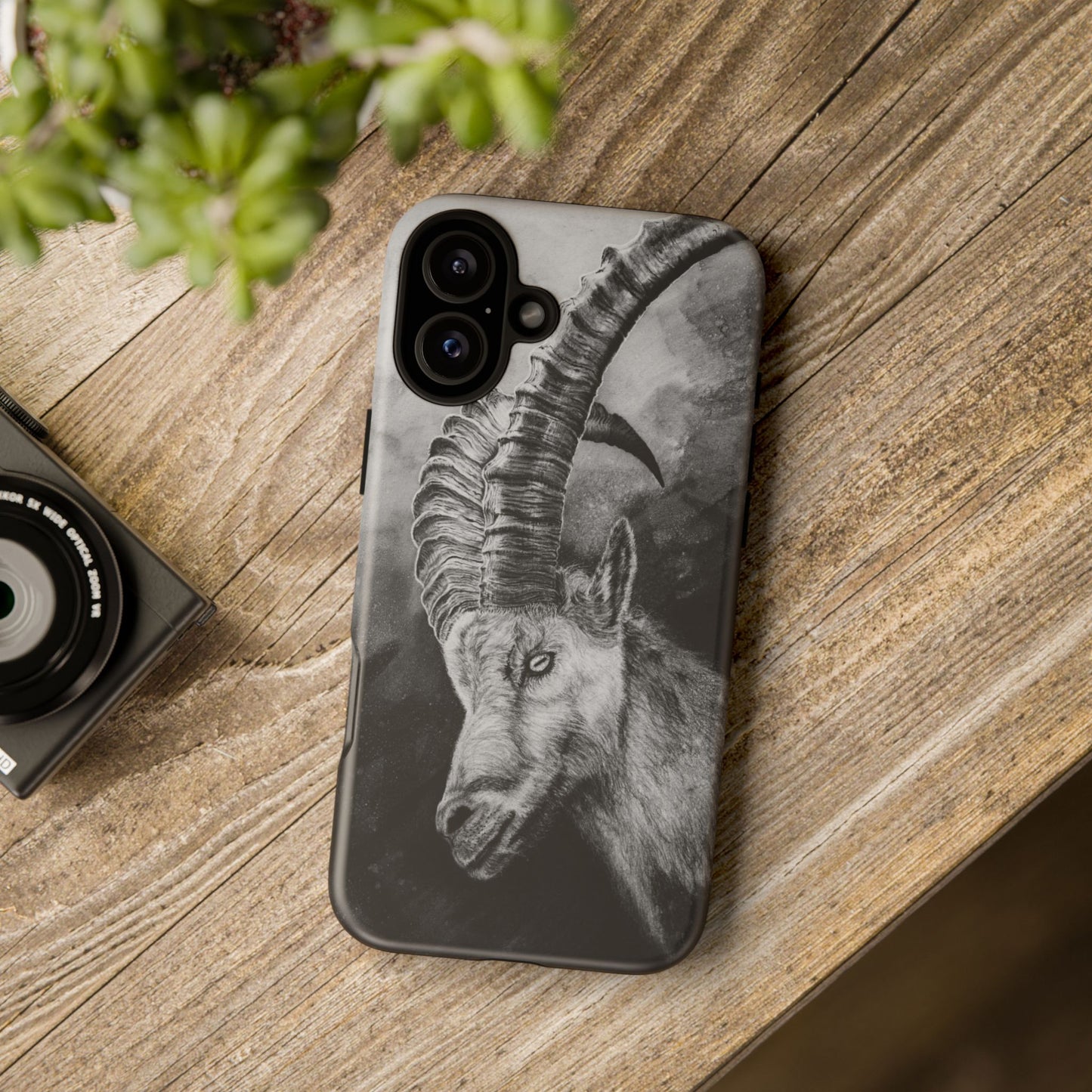 Apex, Alpine Mountain Goat, Tough Phone Case