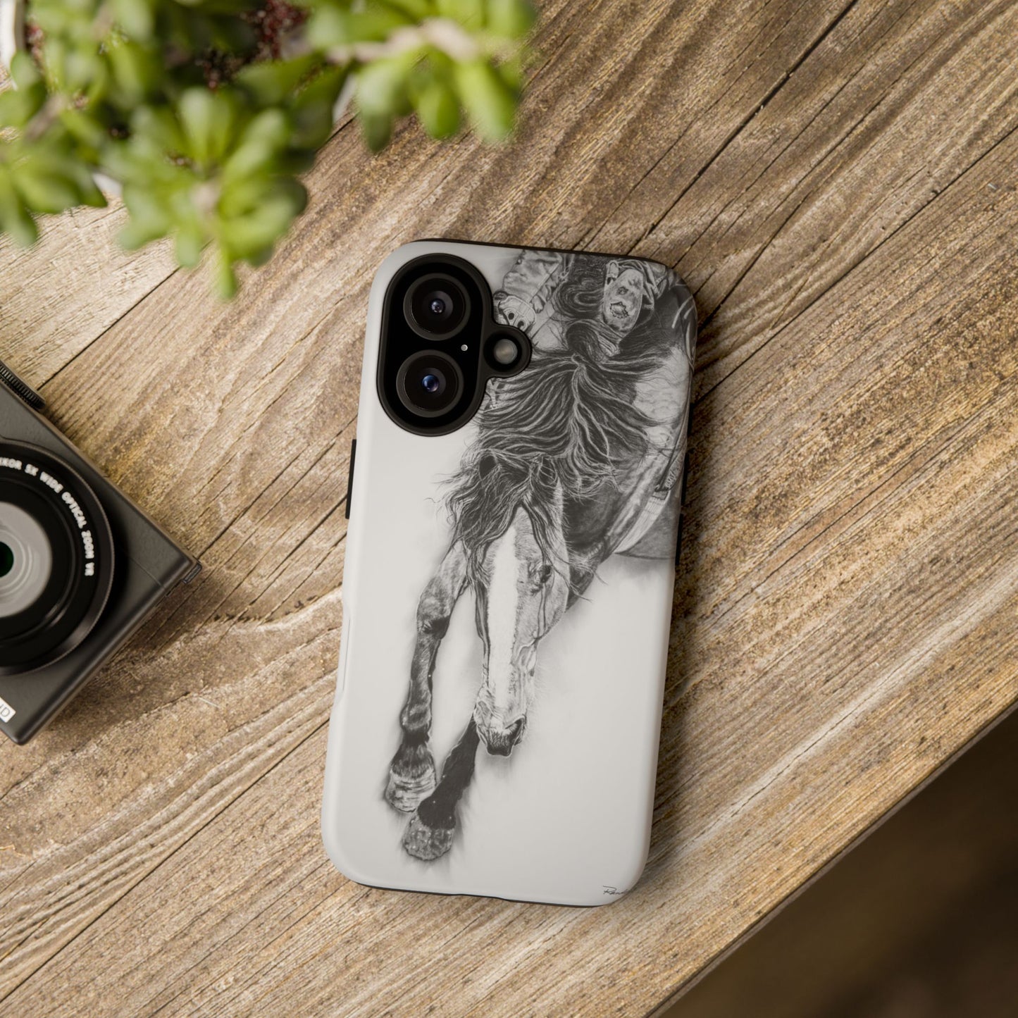 Crazy 8. Rodeo Art Phone Case
