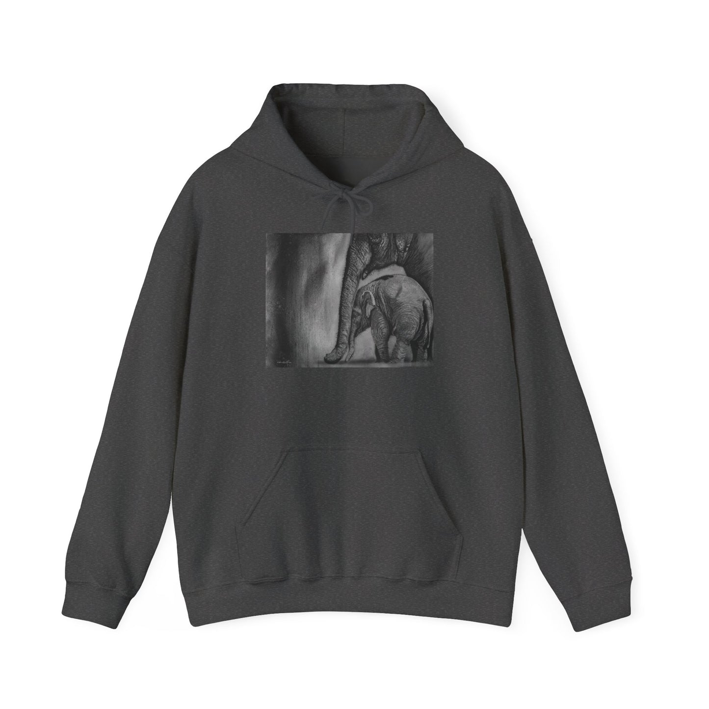 Trunks of Love, Elephant Hoodie Unisex Sweatshirt