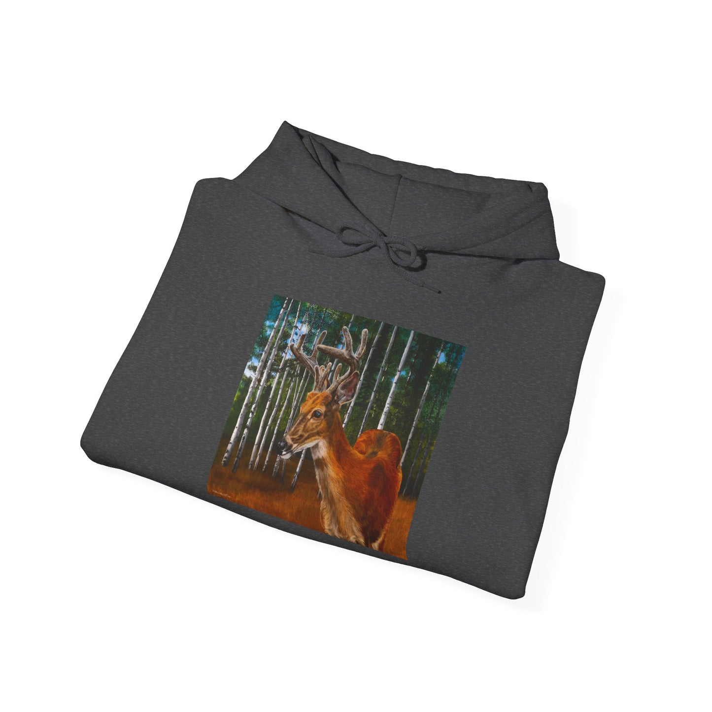 Velvet Crush, Deer Unisex Heavy Blend™ Hooded Sweatshirt