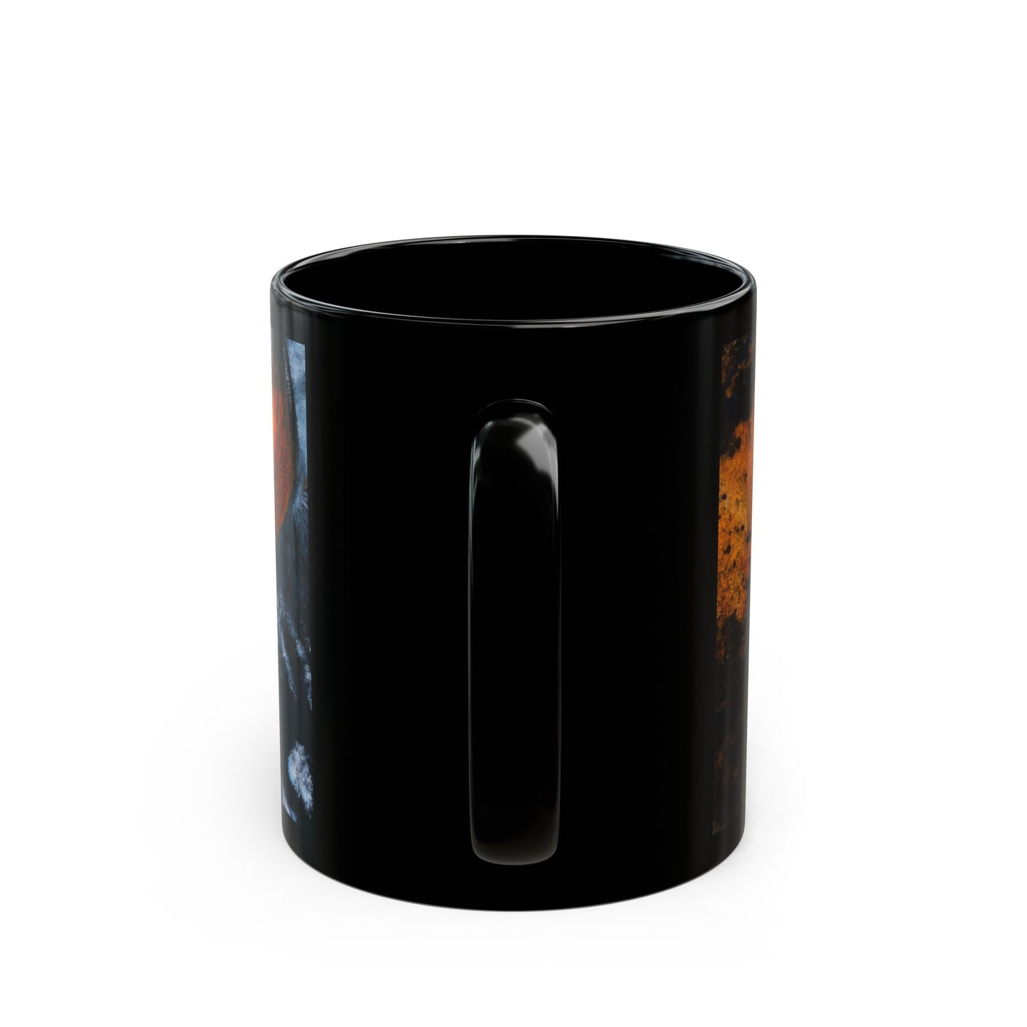 Storm Bison, Artistic Black Mug