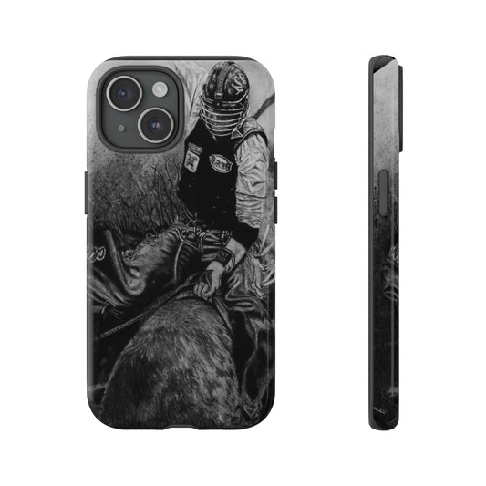 Gettin Frosty. Bull Rider Tough Cases: Durable Phone Case
