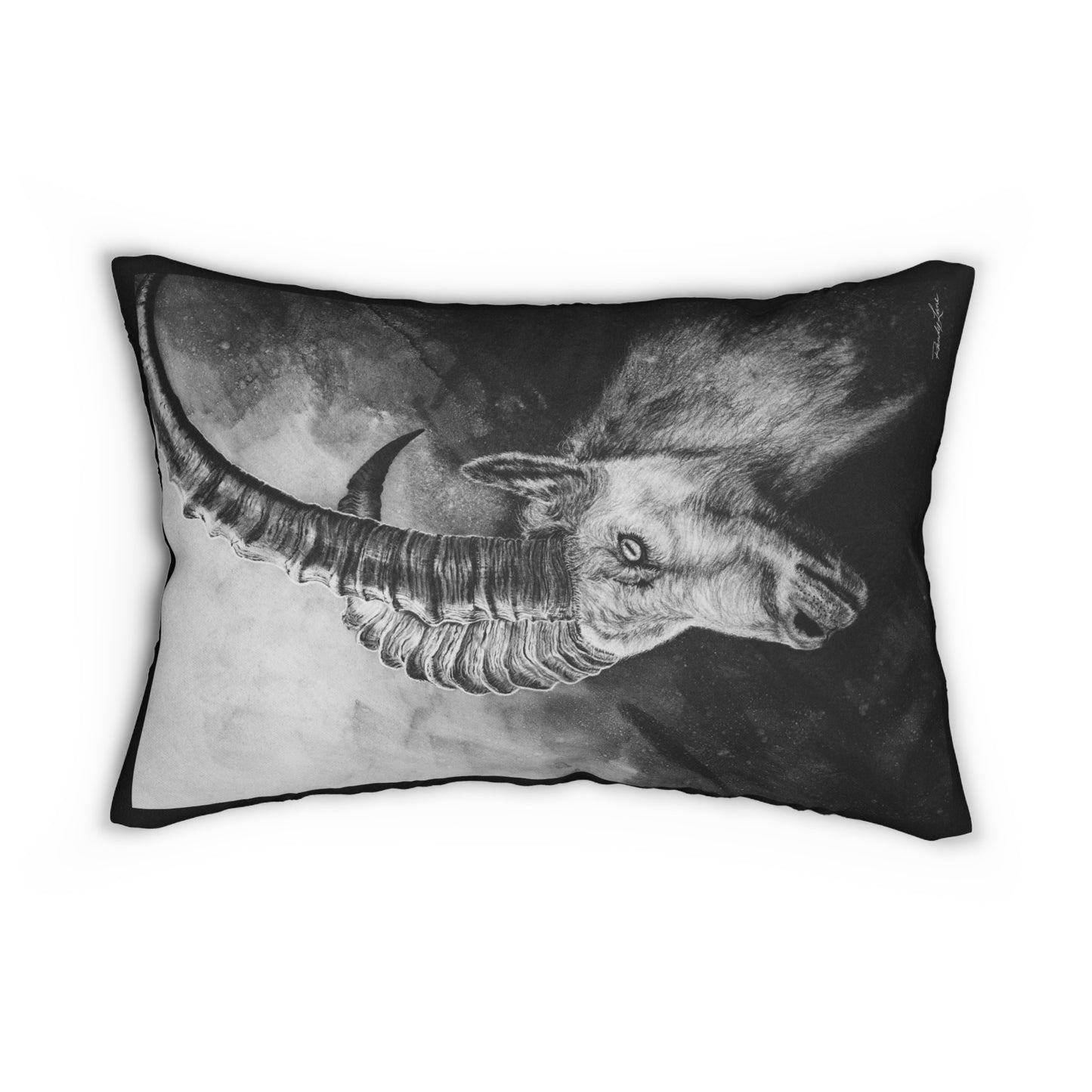 Apex, Alpine Goat Lumbar Pillow