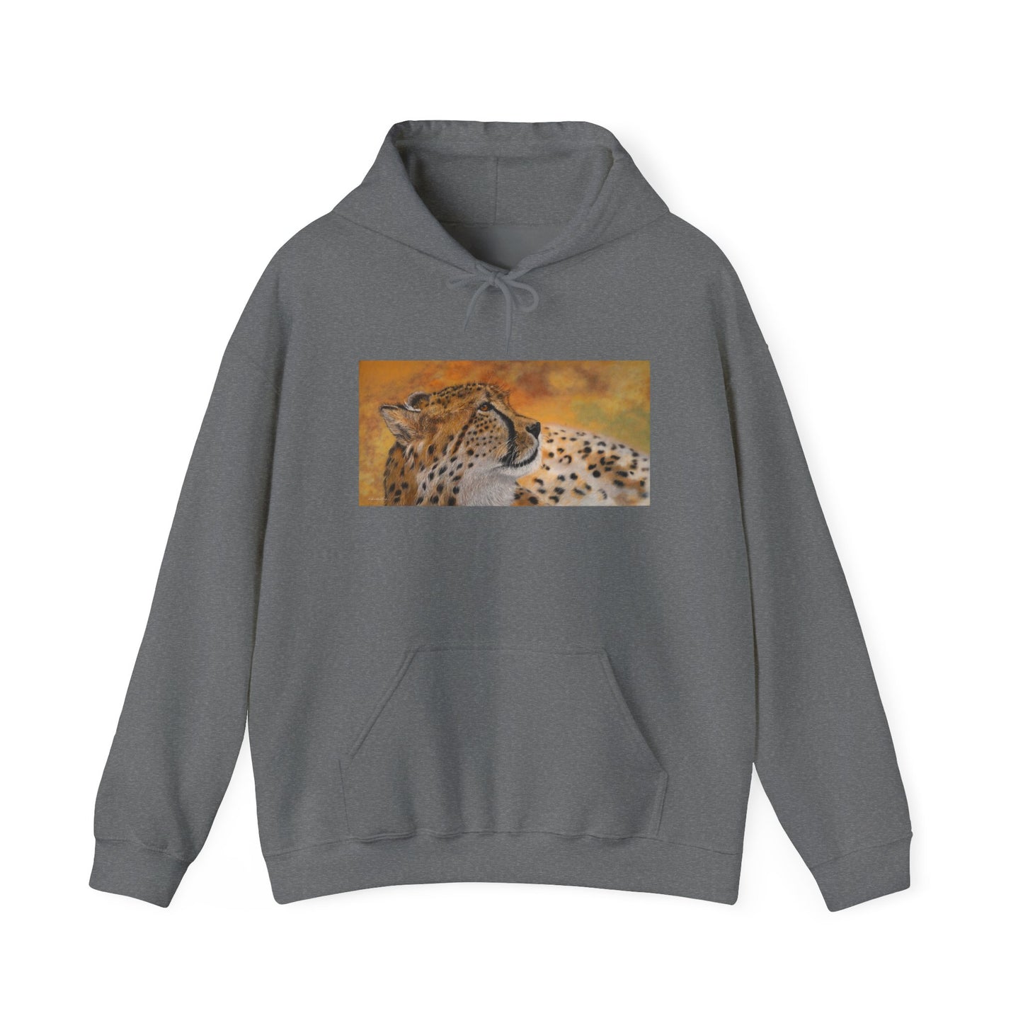 Cheetah Chill, Cheetah Unisex Hooded Sweatshirt