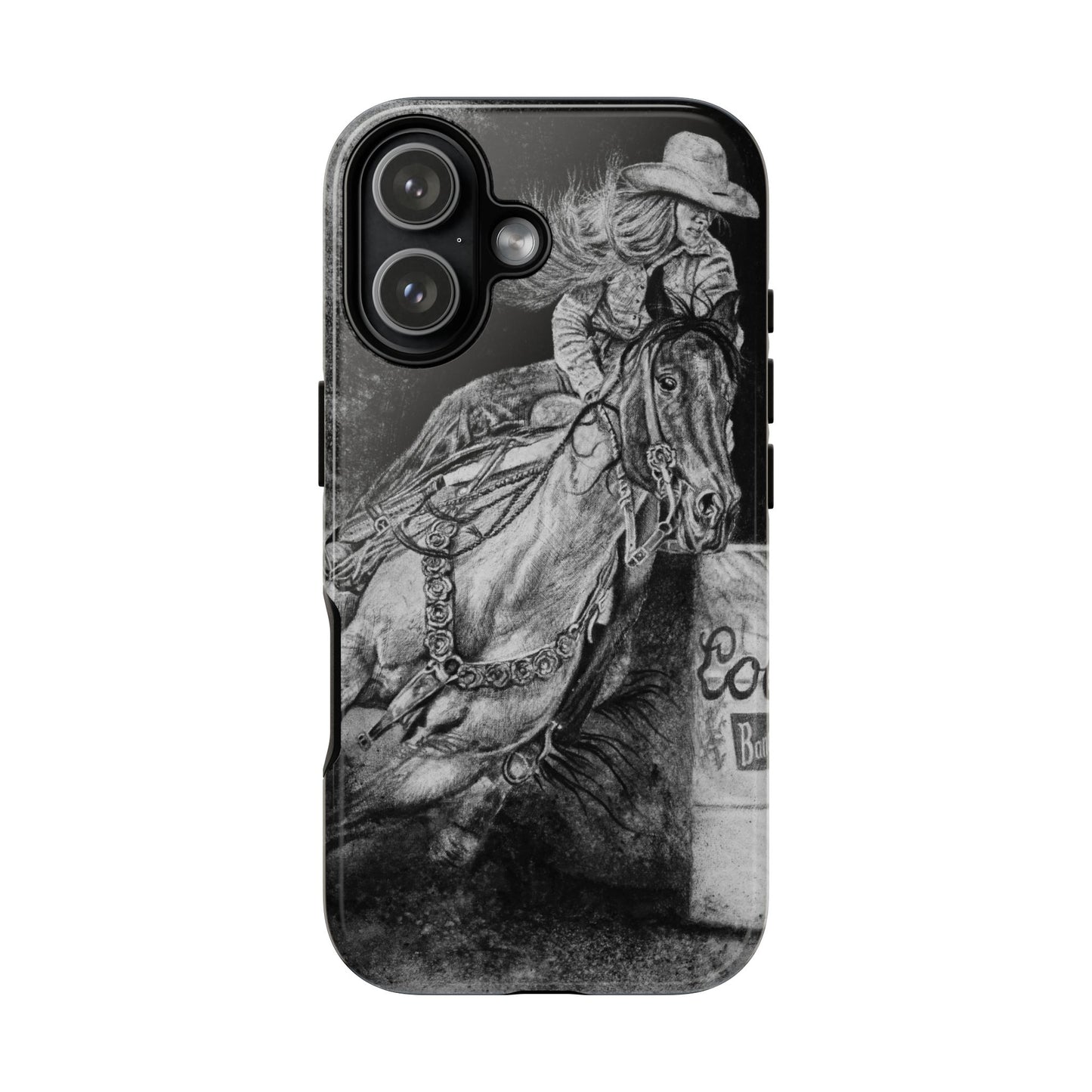 Sophie's Run. Rodeo Barrel Racer Phone Case