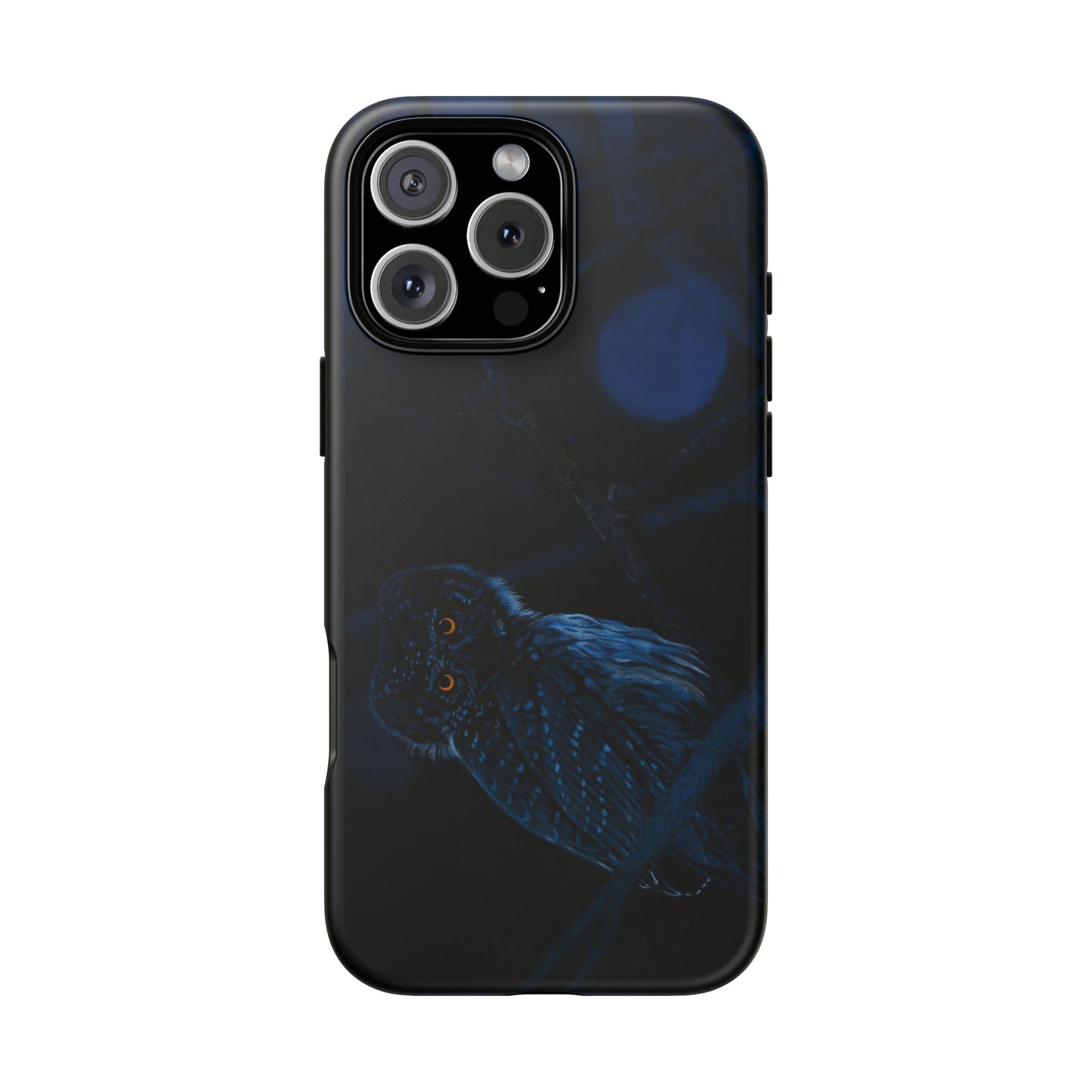 Bright Eyes, Owl Print Phone Case, Tough Cases