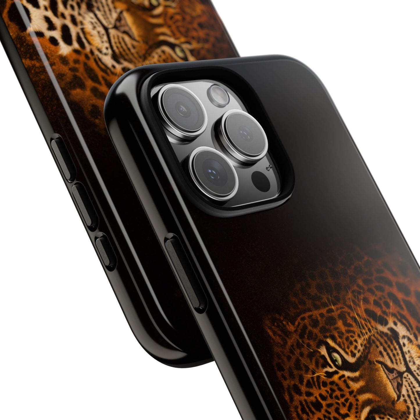 Shadow Hunter, Leopard Print Phone Case | Tough Cases