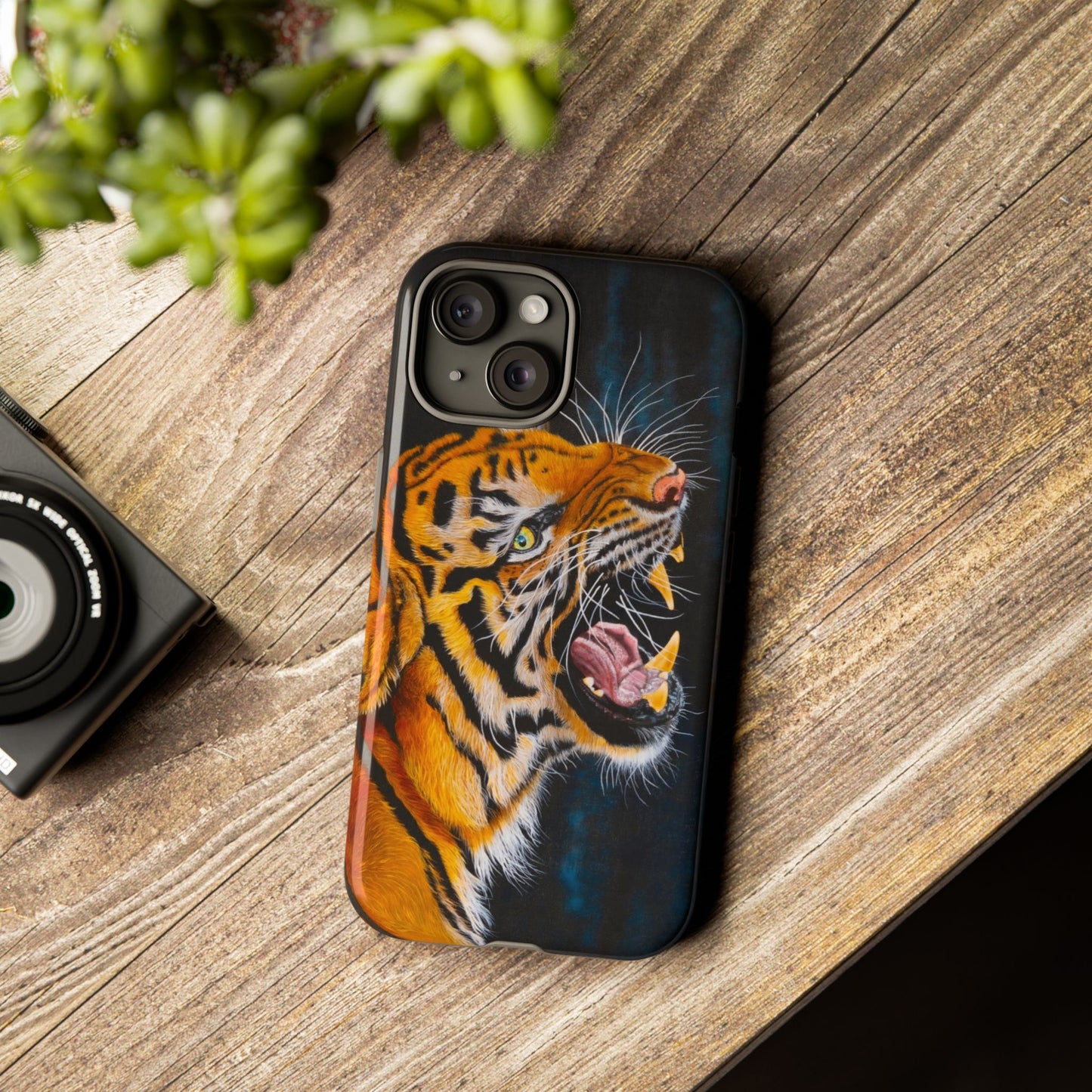 Beautifully Bold, Roaring Tiger Phone Case