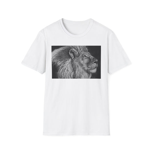 King of Cool, Lion Graphic Tee - Unisex Softstyle T-Shirt