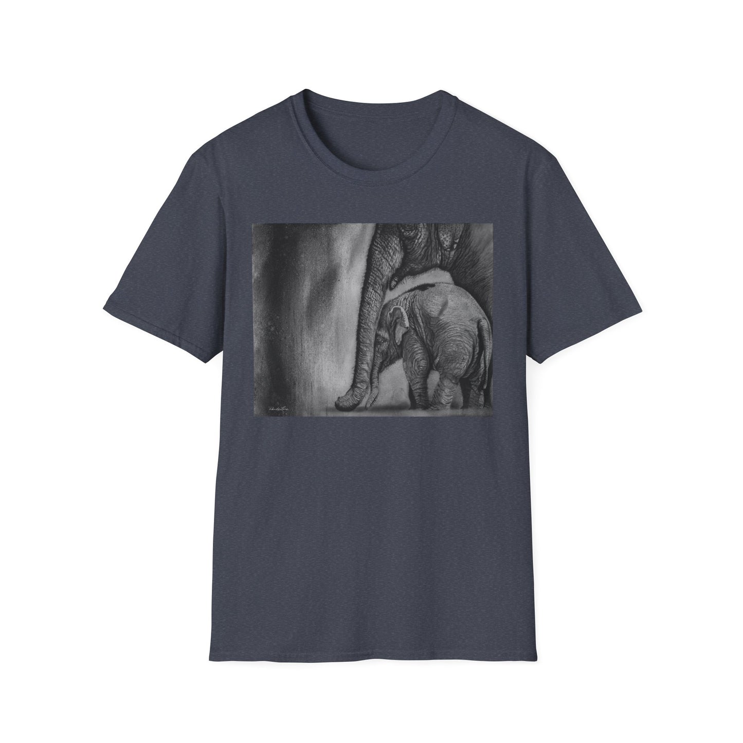 Trunks of Love, Elephant Unisex Softstyle T-Shirt