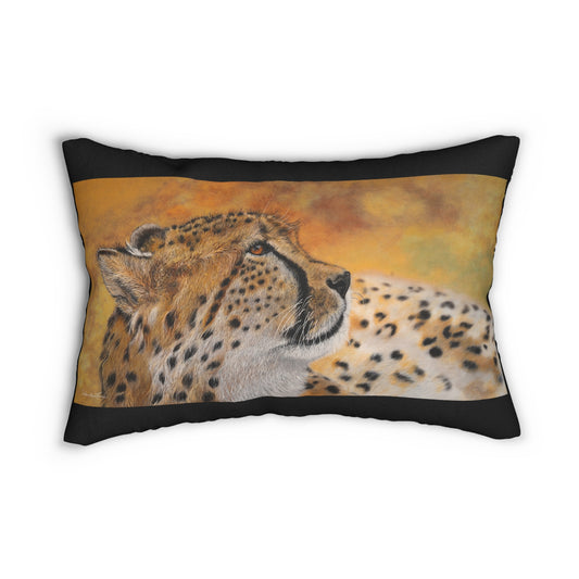 Cheetah Chill, Cheetah Lumbar Pillow