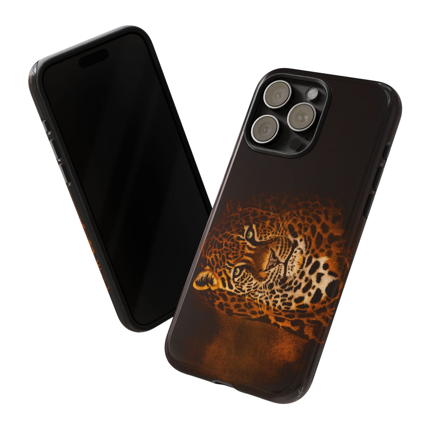 Shadow Hunter, Leopard Print Phone Case | Tough Cases