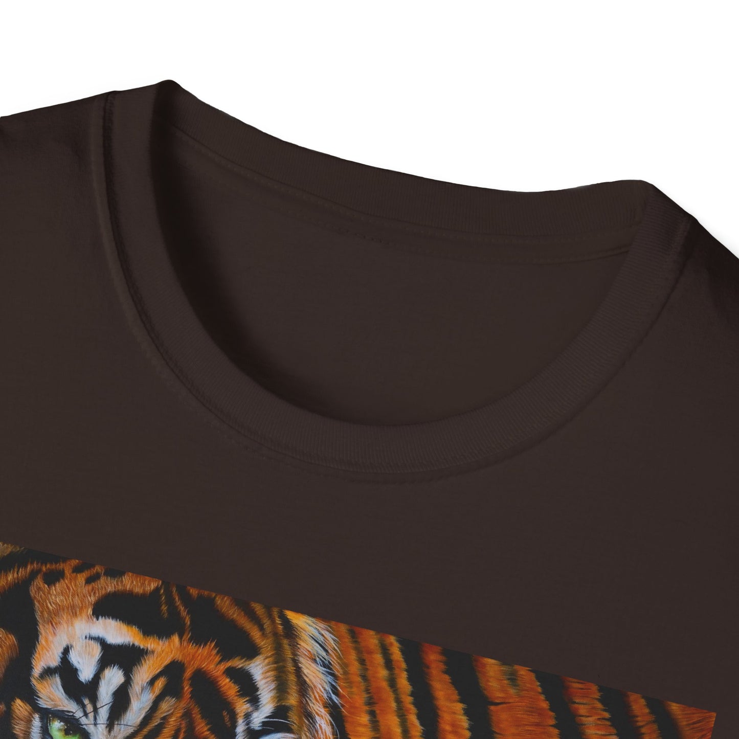 Tiger Stripe, Tiger Graphic T-Shirt, Unisex Softstyle Tee