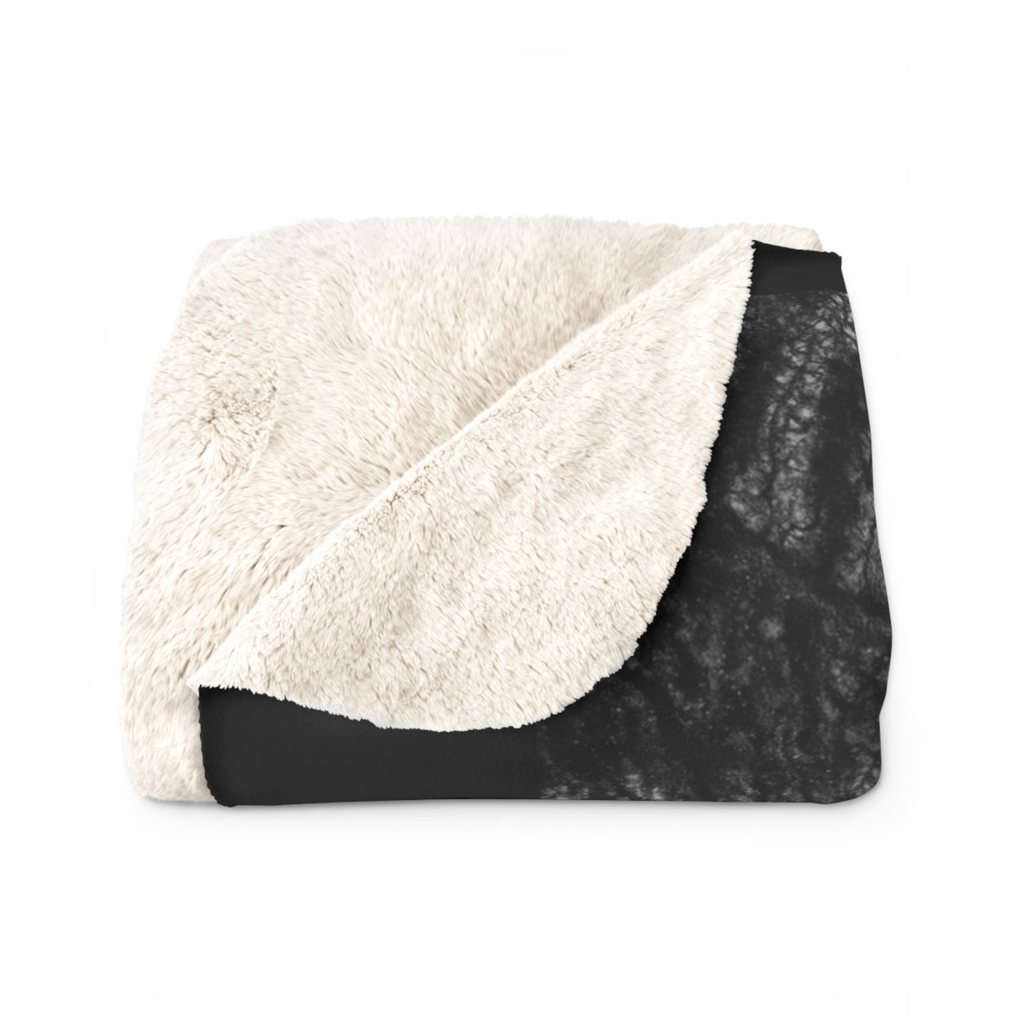 Ebony and Ivory, Cozy Elephant Theme Sherpa Fleece Blanket