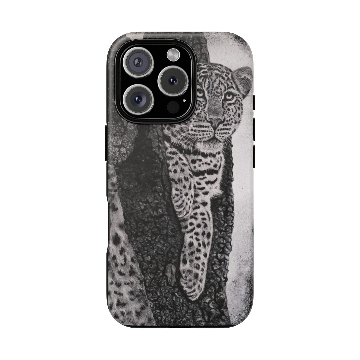 Tree Hugger, Leopard Phone Case