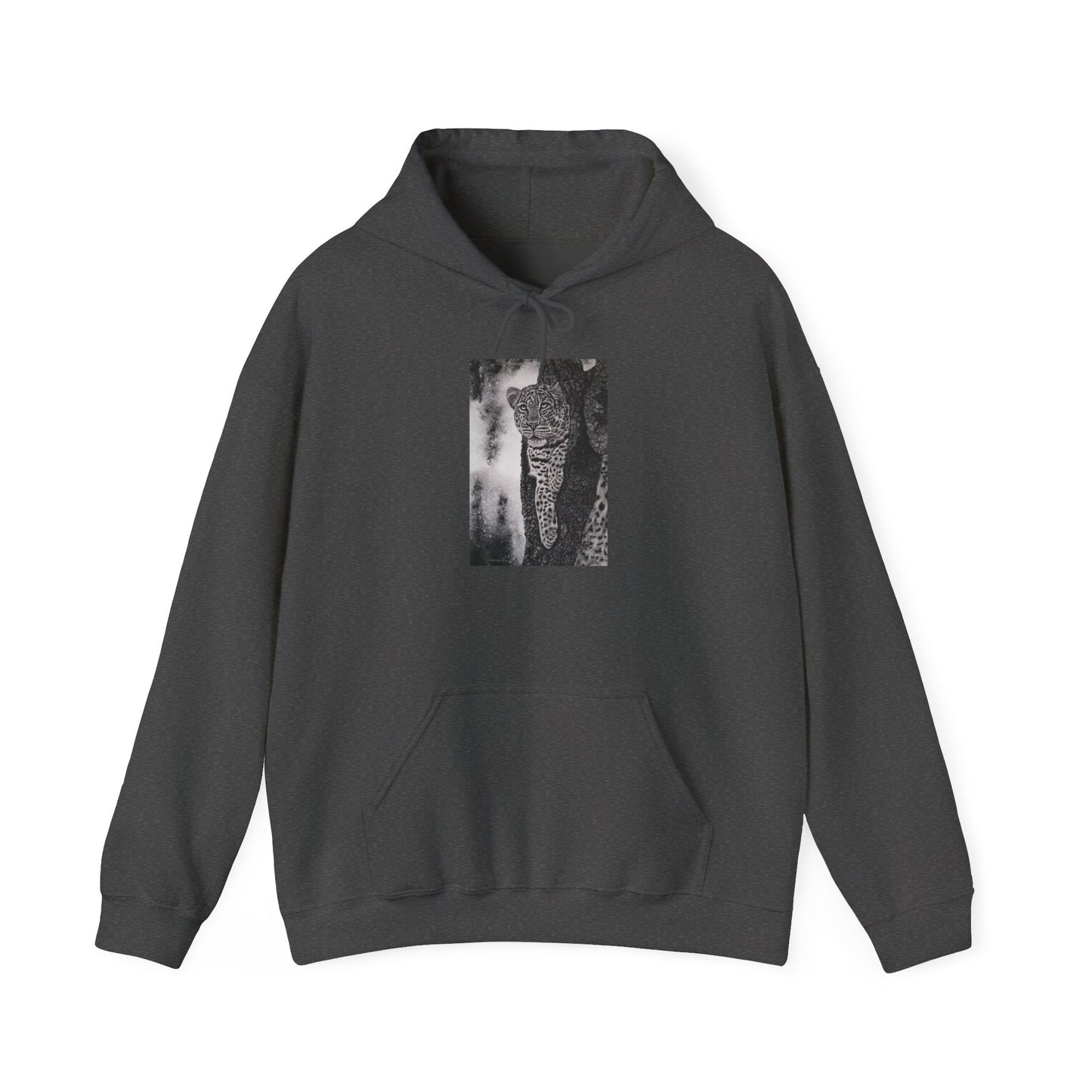 Tree Hugger, Leopard Hoodie