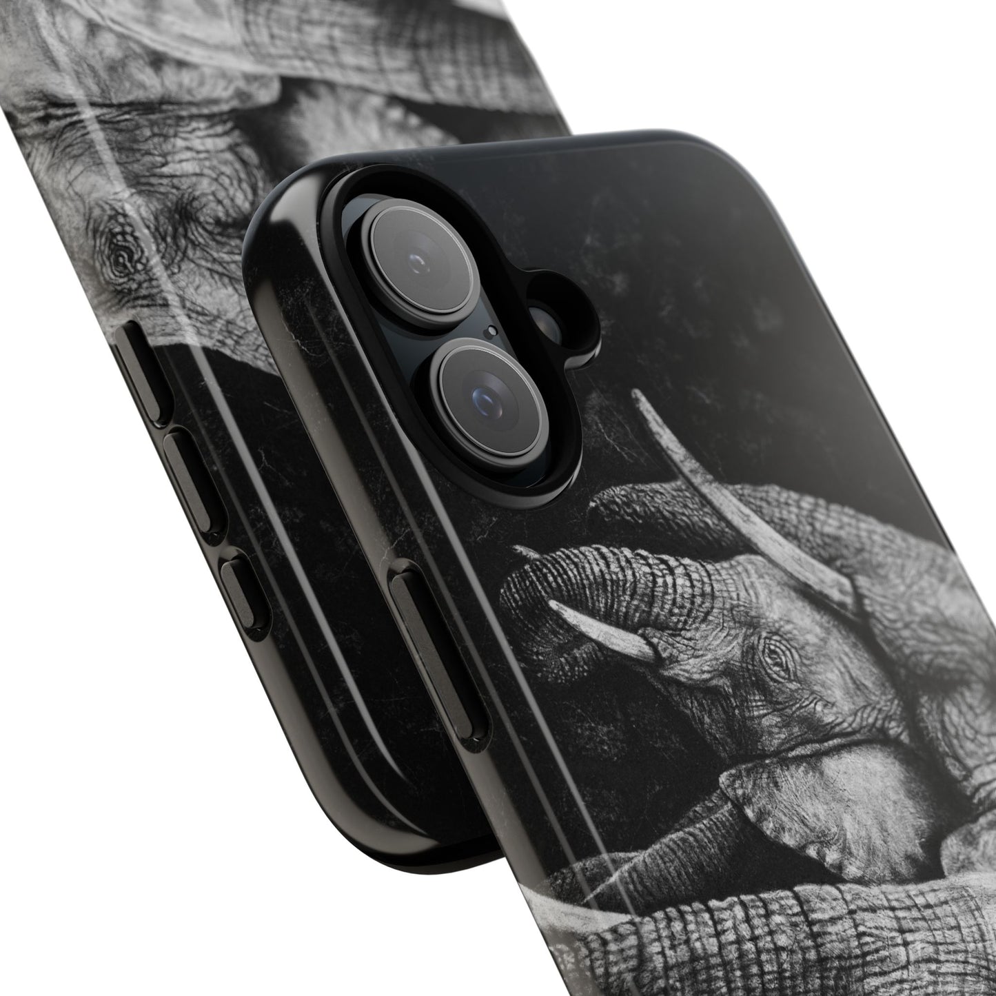 Brushland Bond. Elephant Art Tough Phone Case