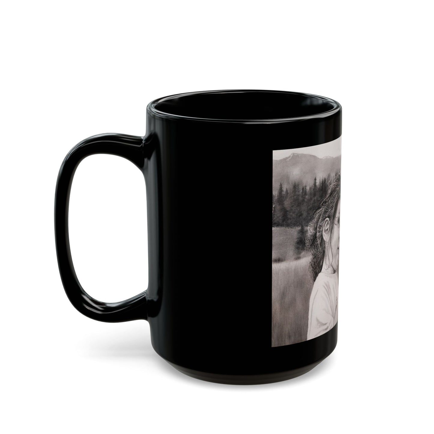 Hope, Black Mug
