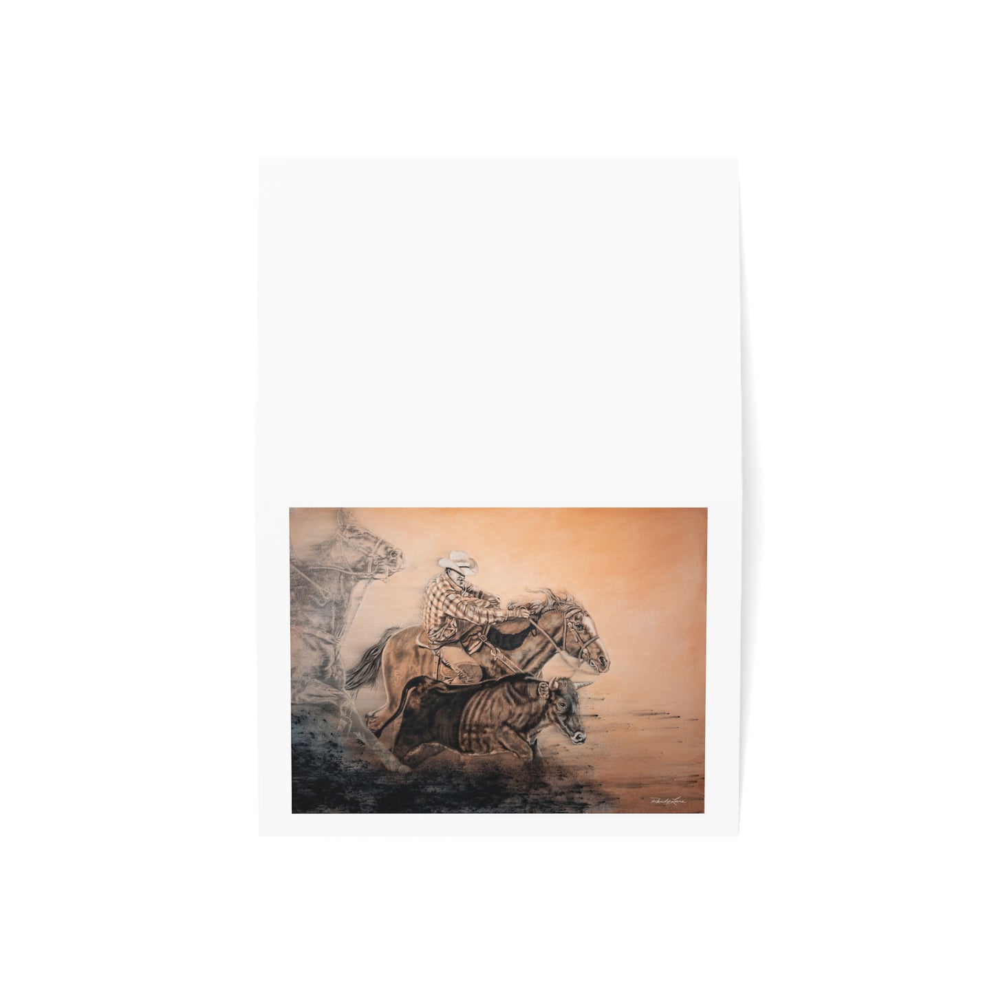 Get Some. Bulldogging Greeting Cards