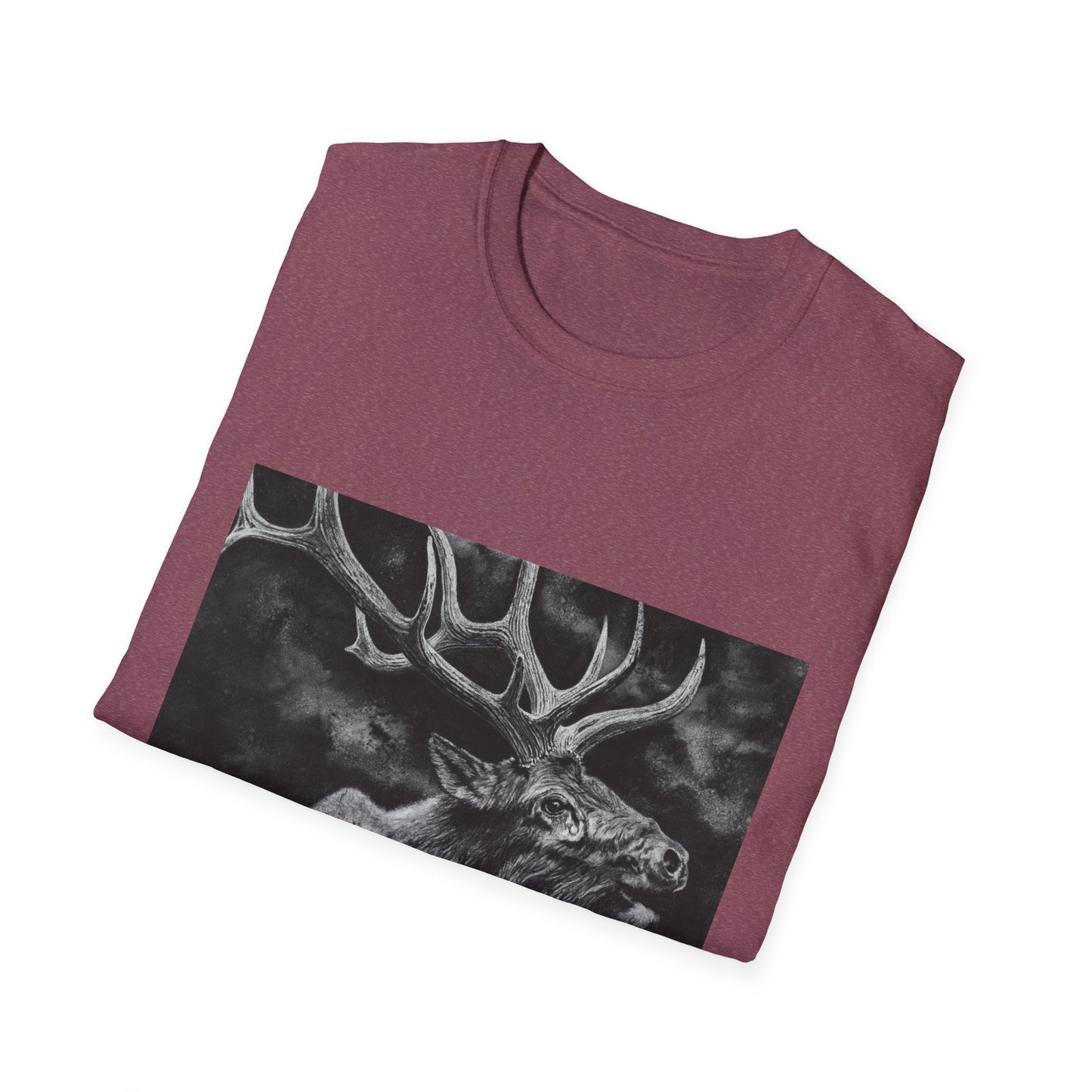 Gladiator, Elk Design Unisex Softstyle Tee