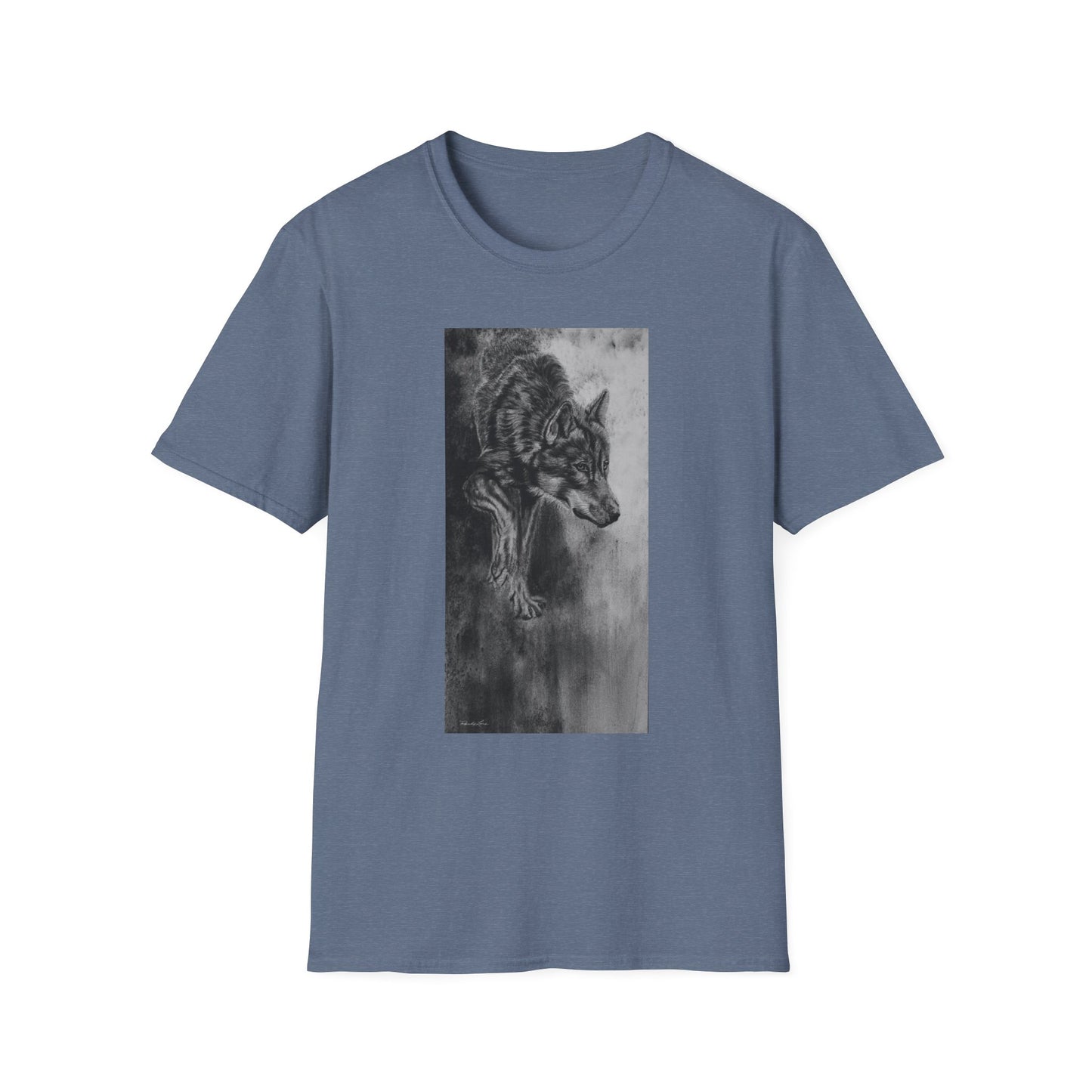 Specter, Wolf Graphic Unisex Softstyle T-Shirt