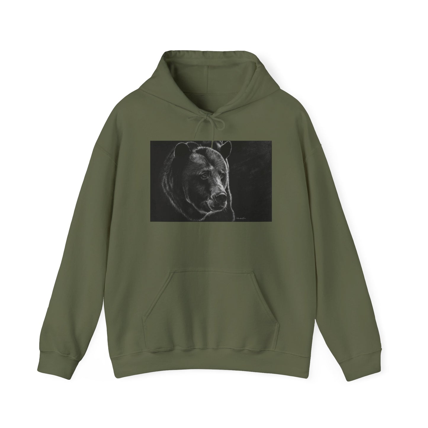 Dominance, Bear Design Unisex Hoodie