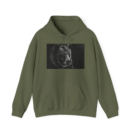 Dominance, Bear Design Unisex Hoodie