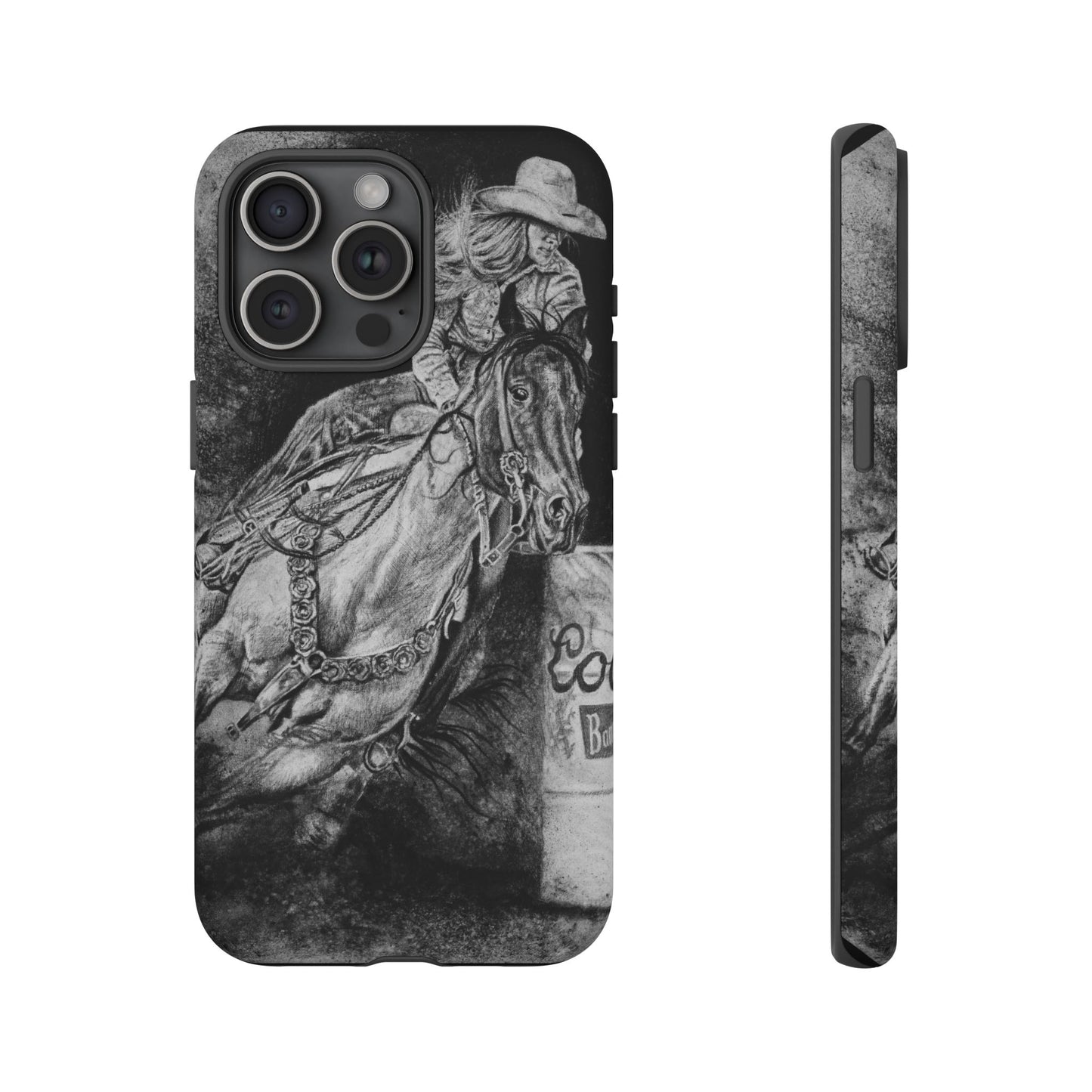 Sophie's Run. Rodeo Barrel Racer Phone Case