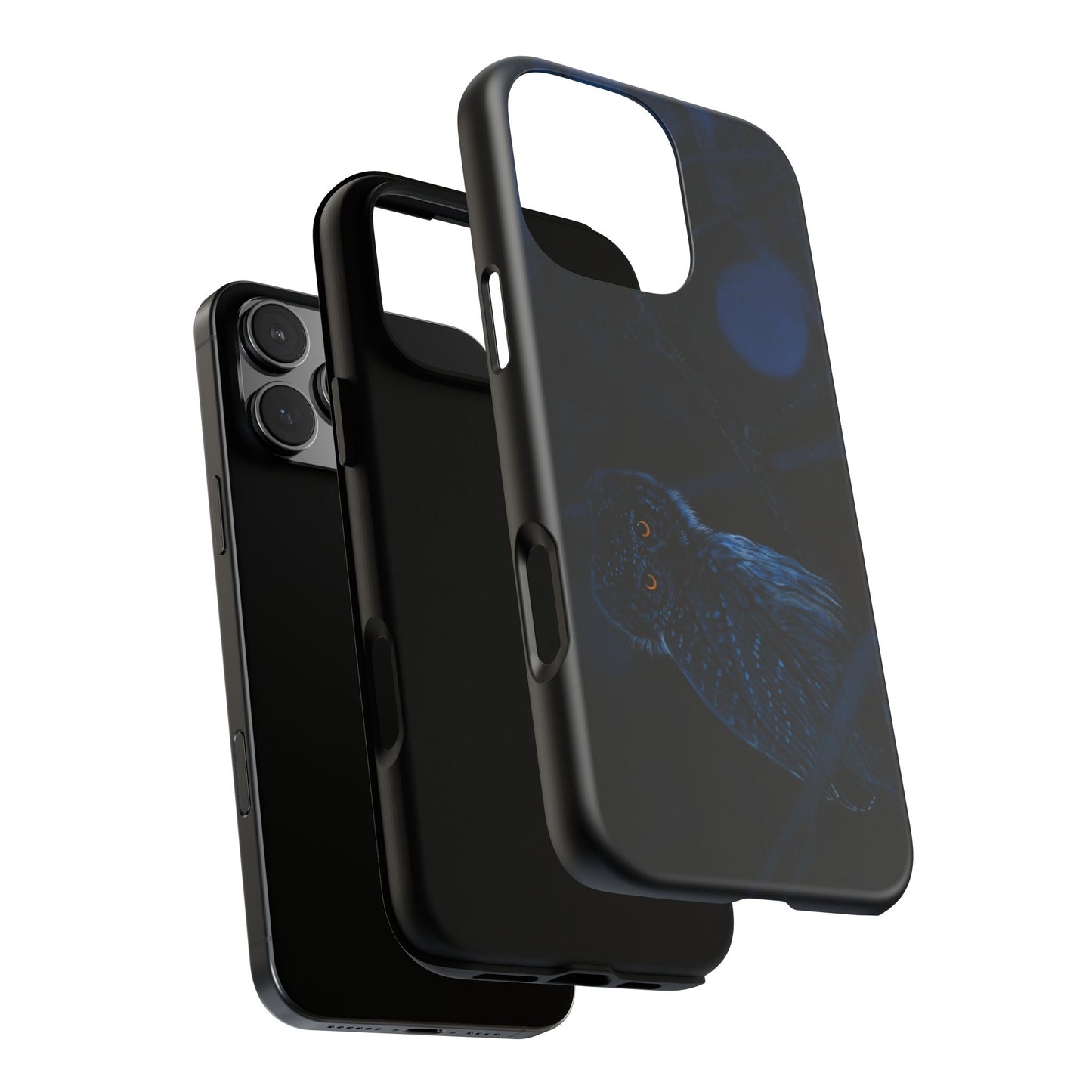 Bright Eyes, Owl Print Phone Case, Tough Cases