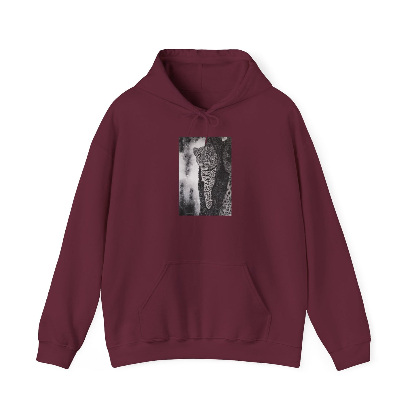 Tree Hugger, Leopard Unisex Hoodie