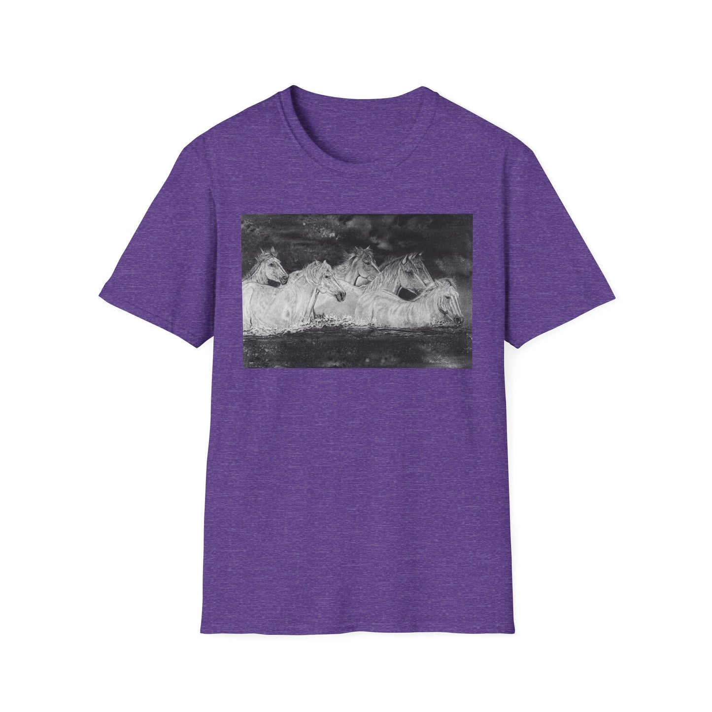 Night Swim, Horse Unisex Tee,