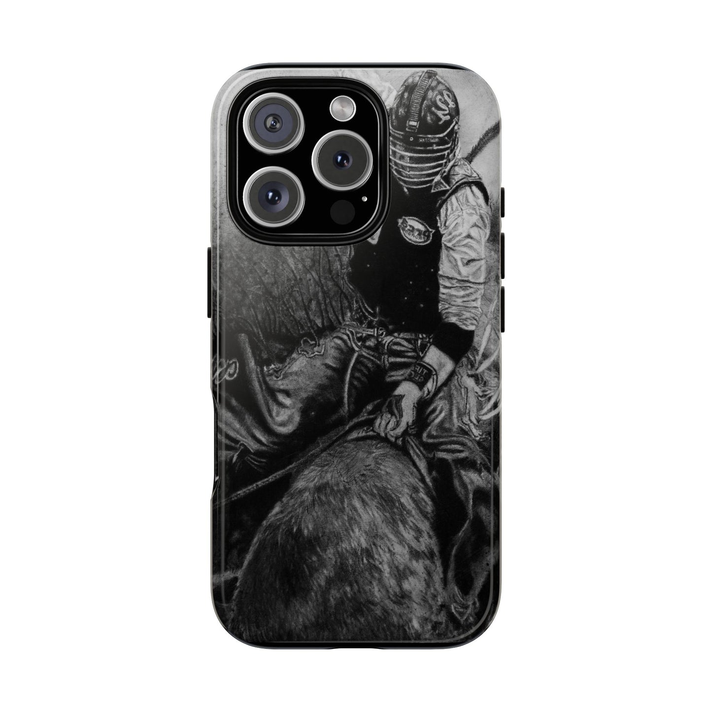 Gettin Frosty. Bull Rider Tough Cases: Durable Phone Case