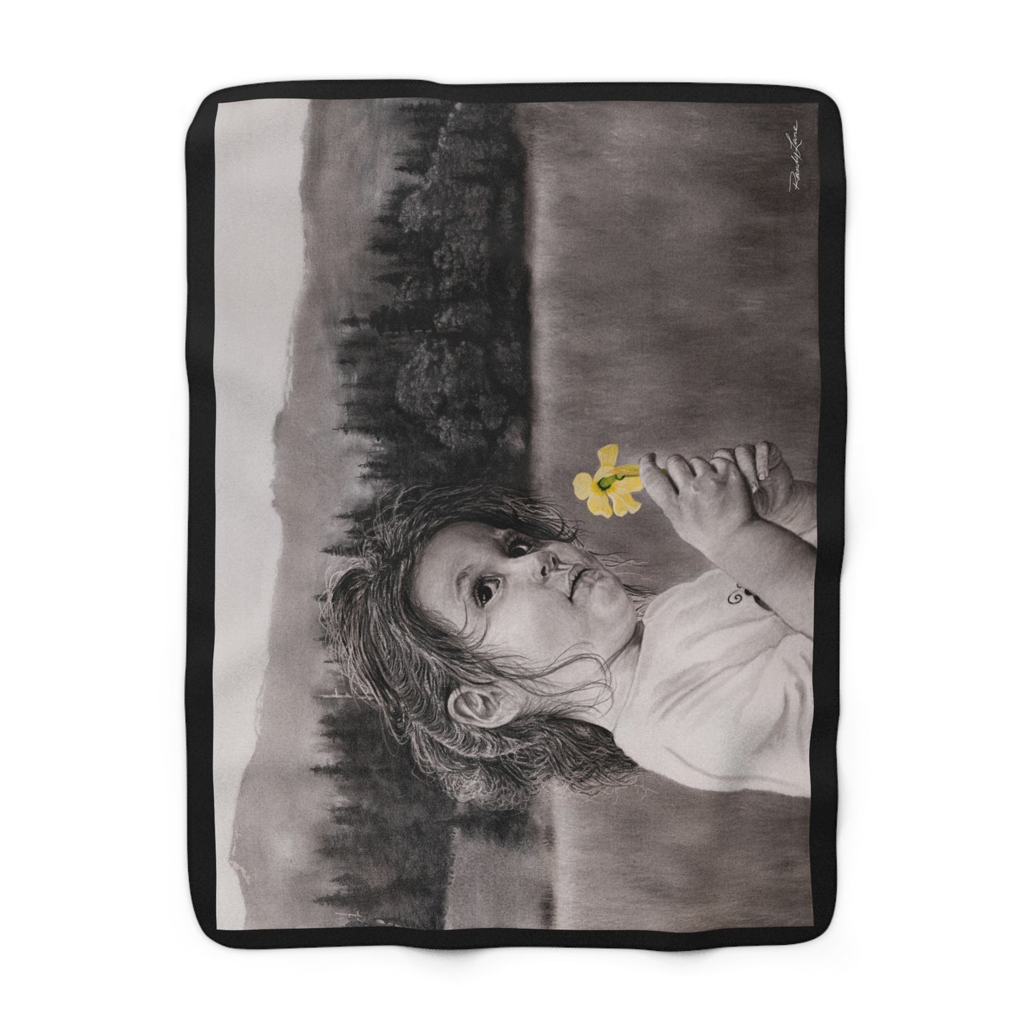 Hope, Cozy Sherpa Fleece Blanket