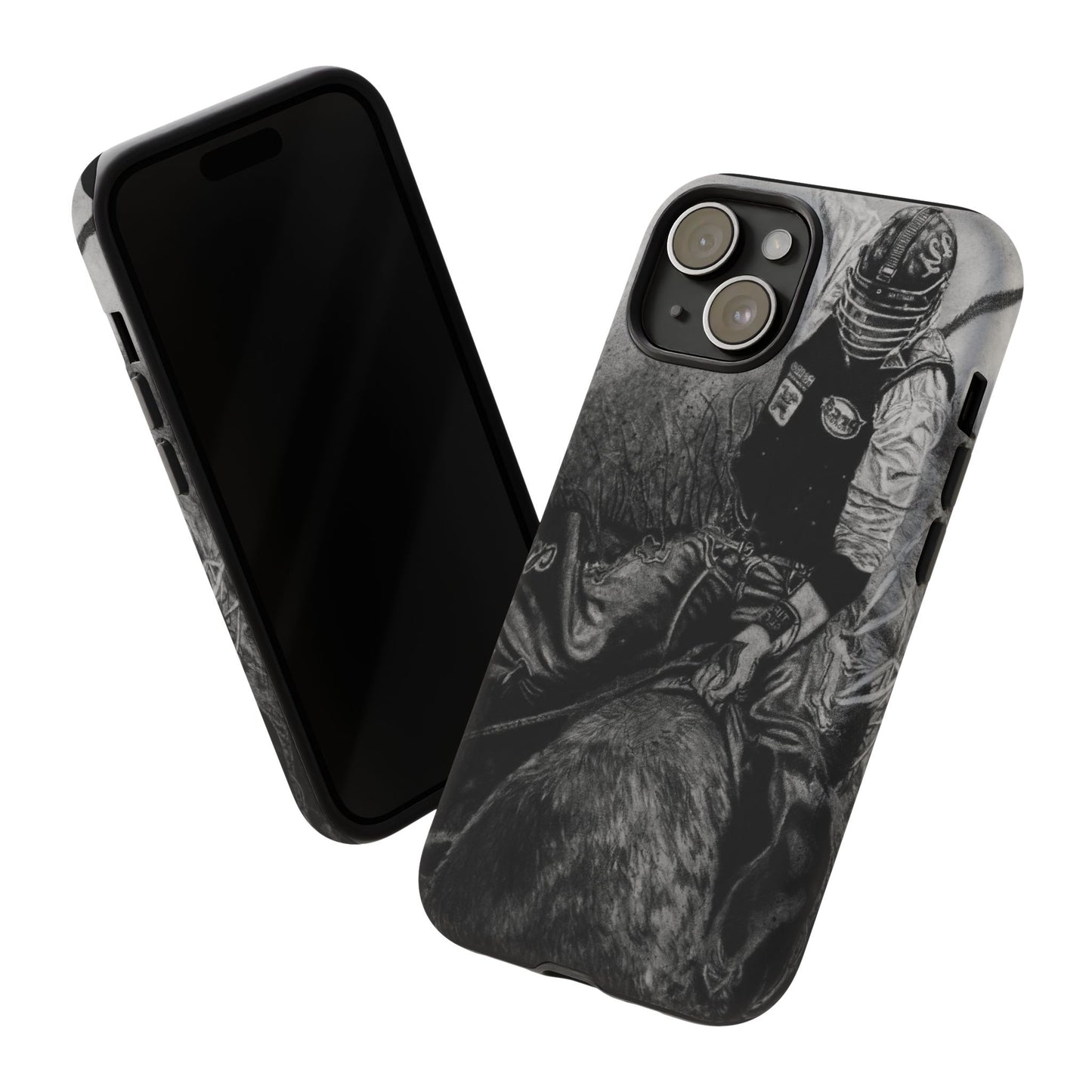 Gettin Frosty. Bull Rider Tough Cases: Durable Phone Case