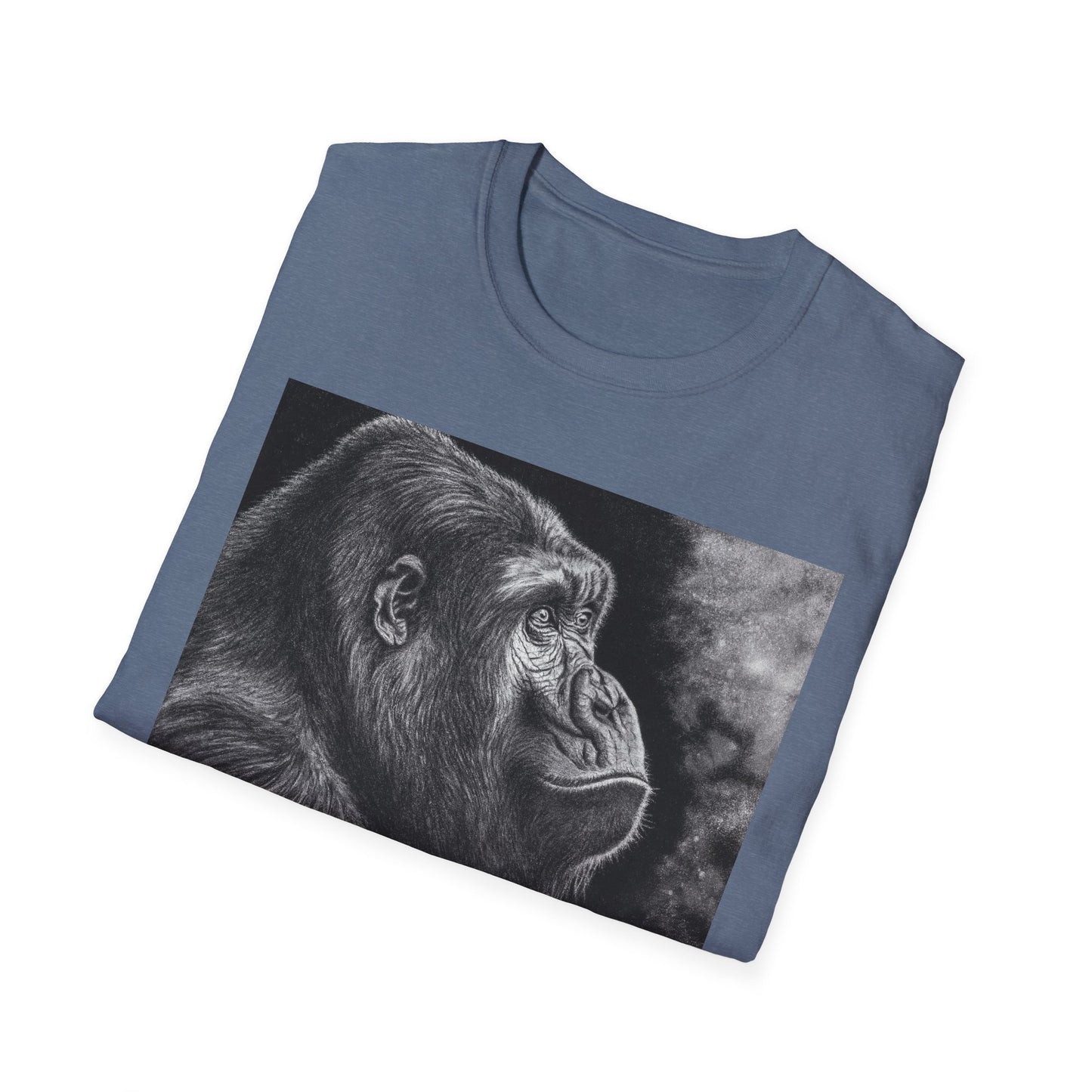 Gorilla Art T-Shirt, Unisex Tee