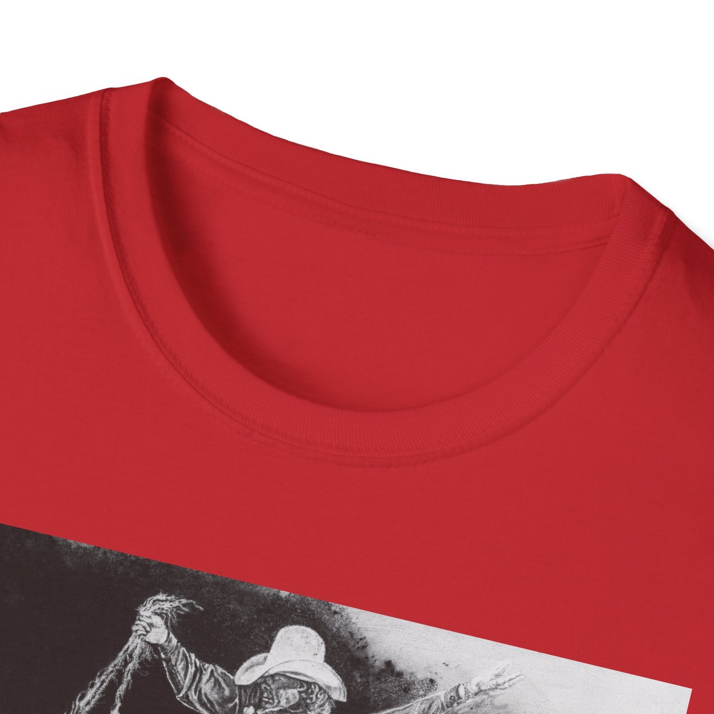 Big Grey, Rodeo Bareback Bronc Painting T-Shirt