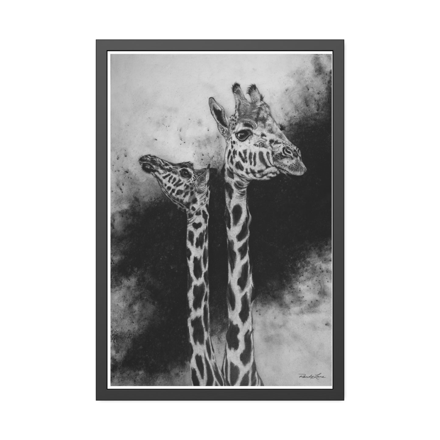 Grace in the Grasslands, Framed Fine Art Prints