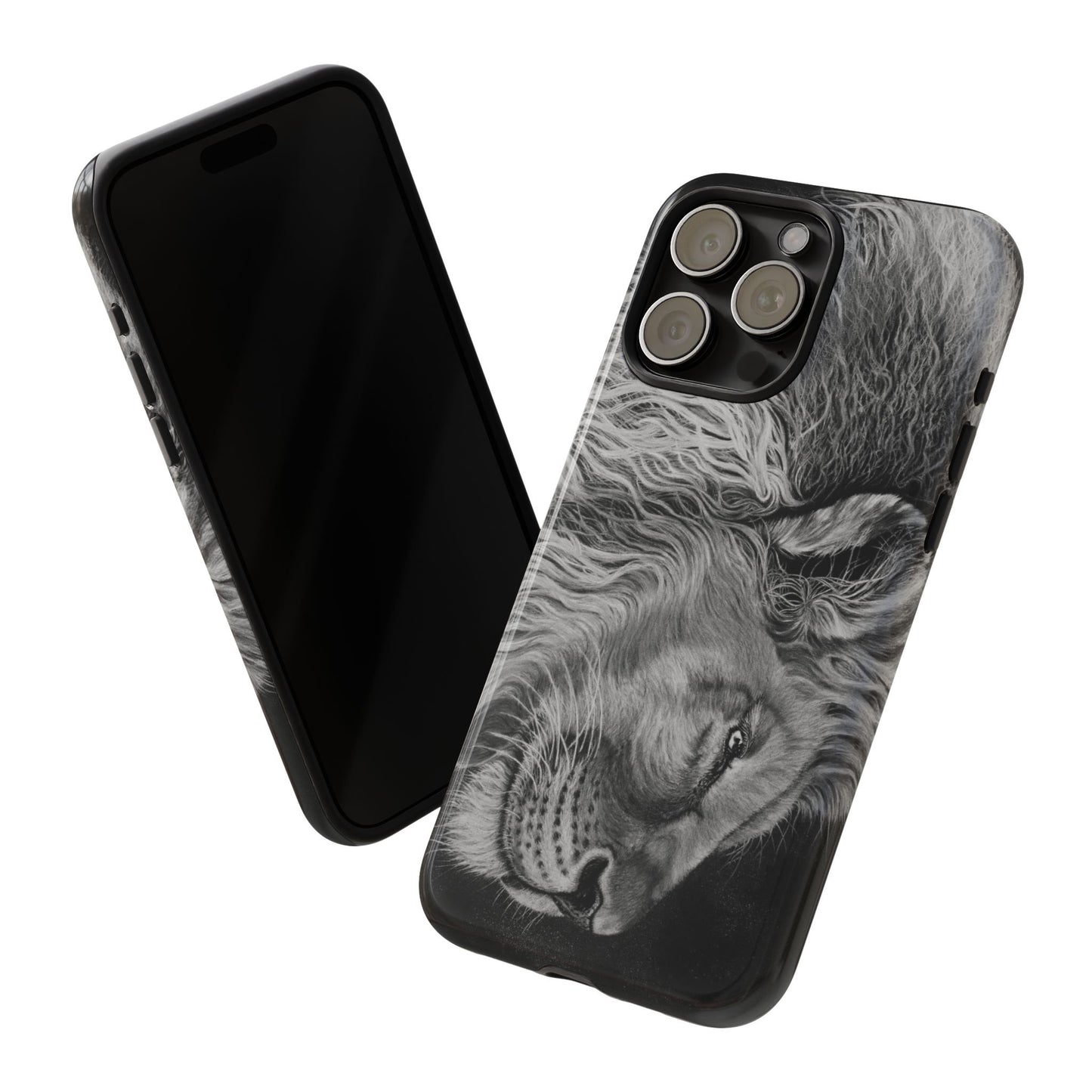 King of Cool, Lion Phone Case, Tough & Artistic Smartphone Case