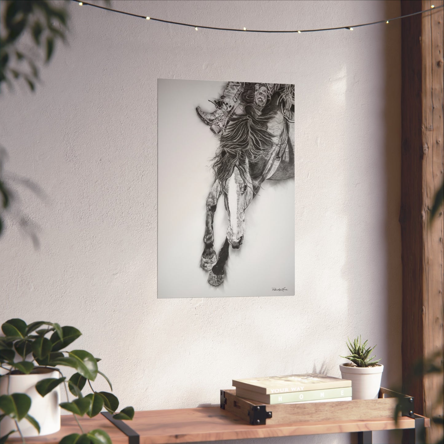 Crazy 8. Fine Art Rodeo Print