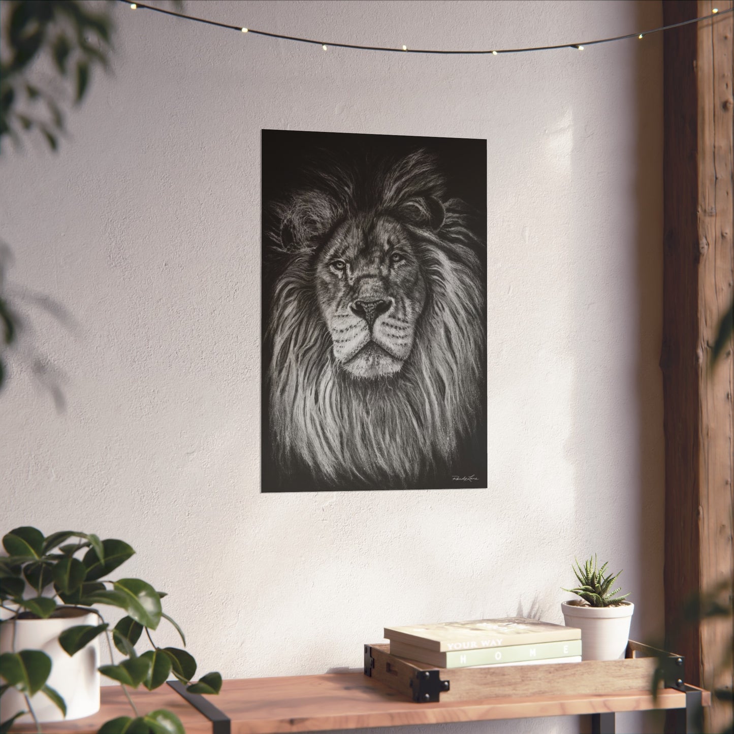 The Mane Event, Fine Art Lion Print