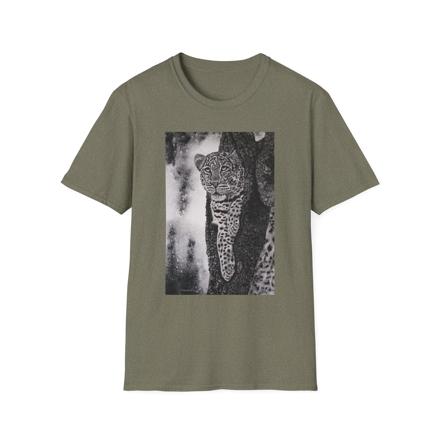 Tree Hugger, Leopard Unisex T-Shirt