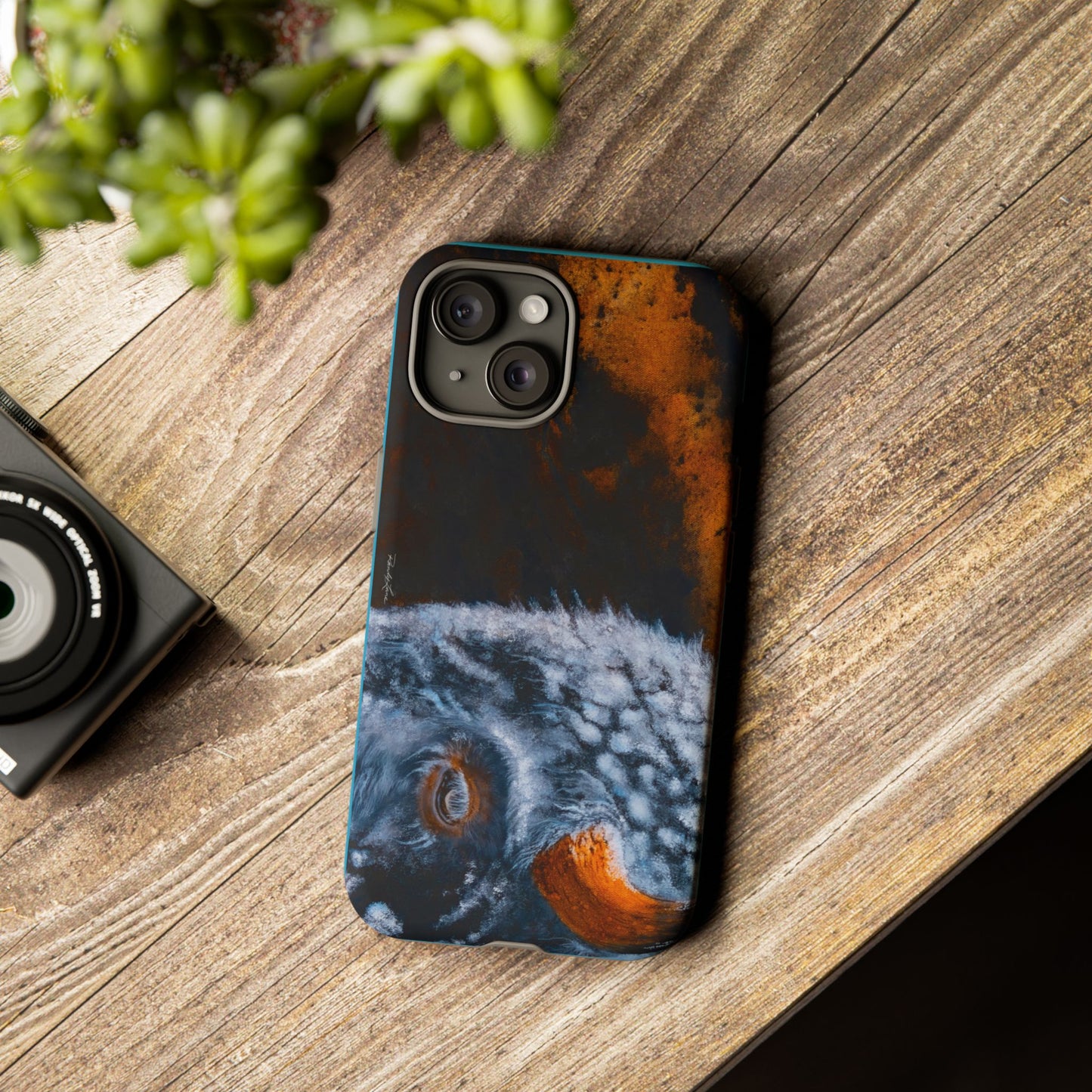 Storm Bison, Artistic Phone Case