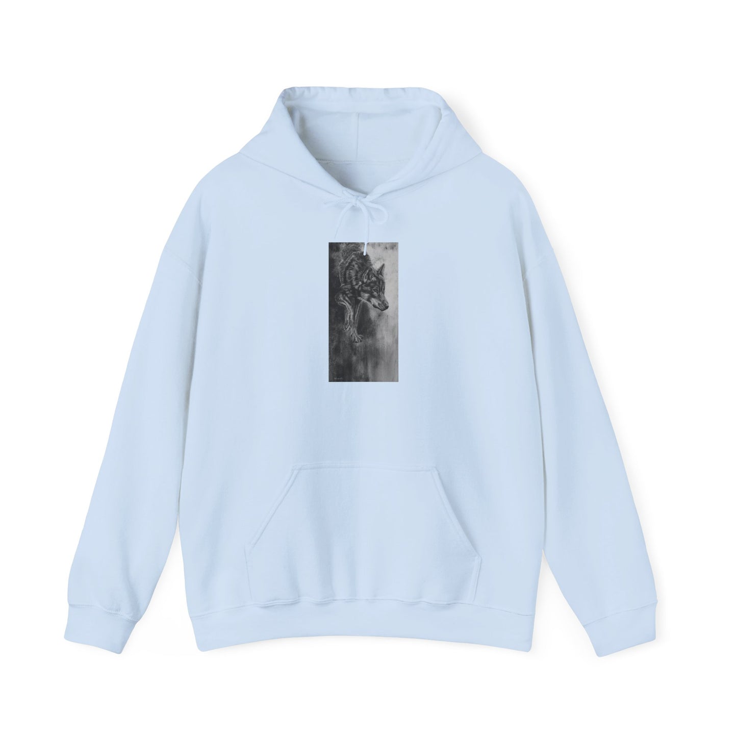 Specter, Wolf Unisex Hooded Sweatshirt