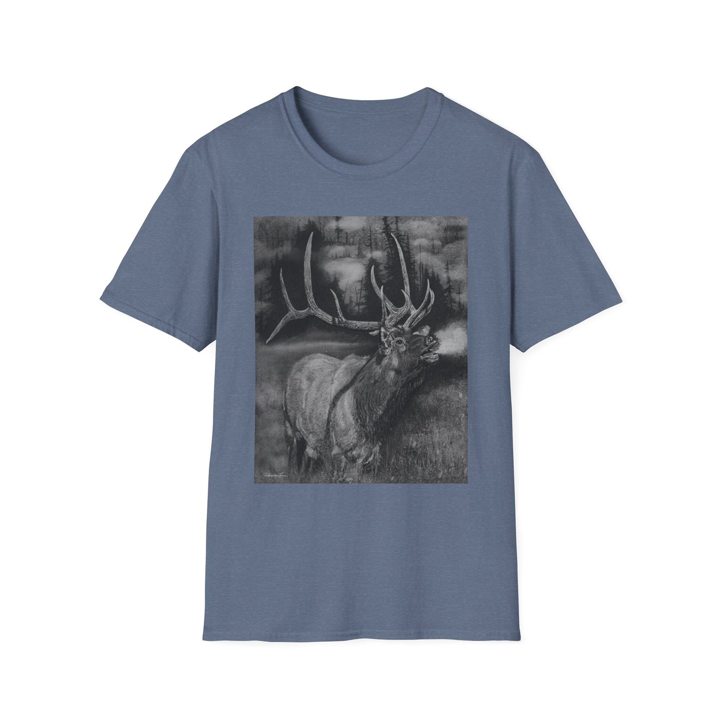 Mountain Music, Elk Unisex Soft T-Shirt